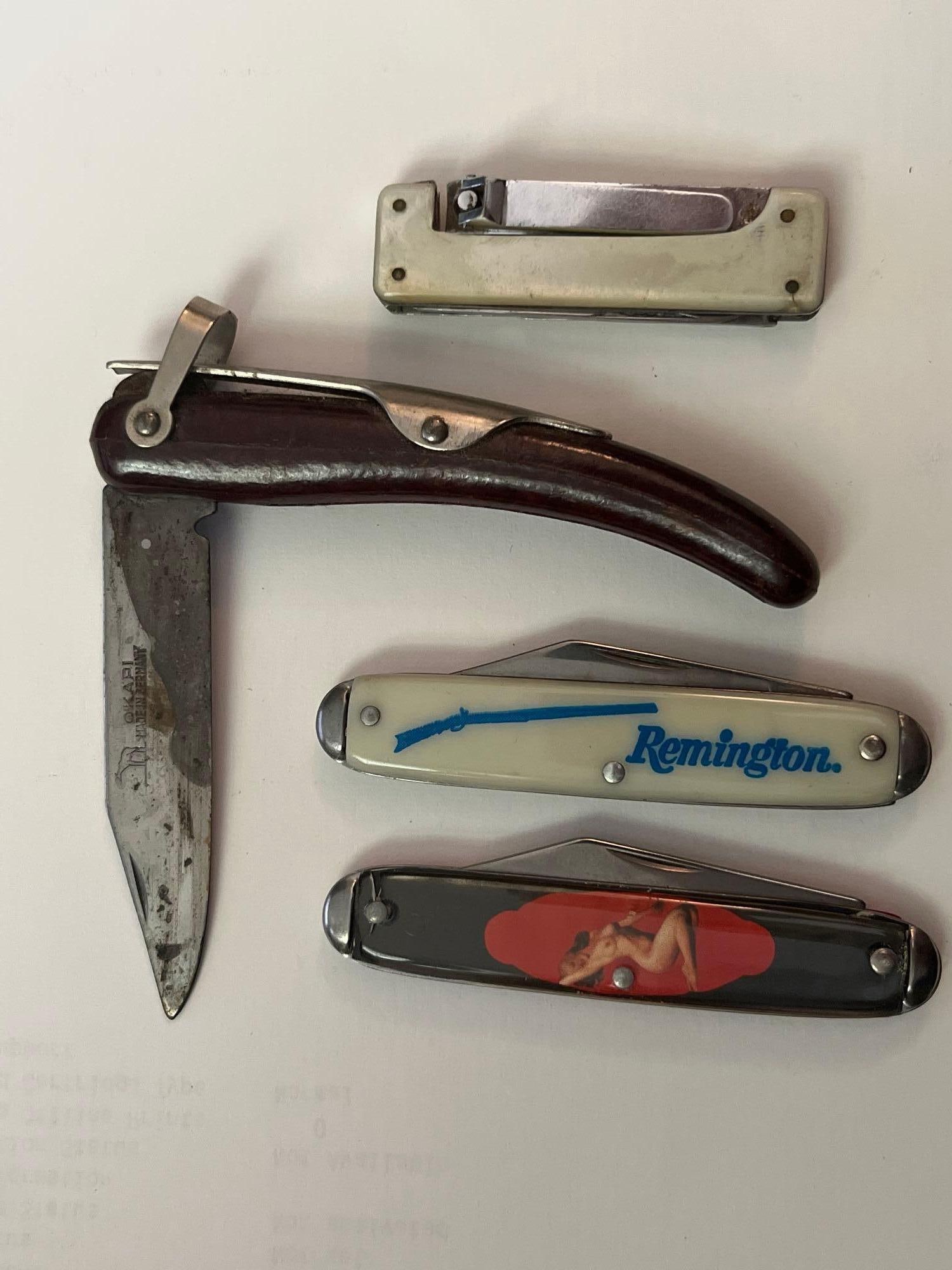 Set Okapi & Remington Pocket Knives (1 of 6)