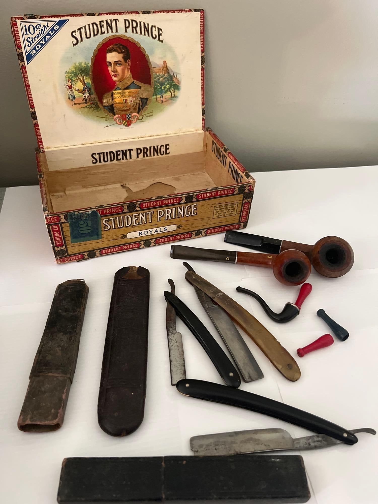 Medico Pipe & Student Prince Cigar Box (1 of 8)