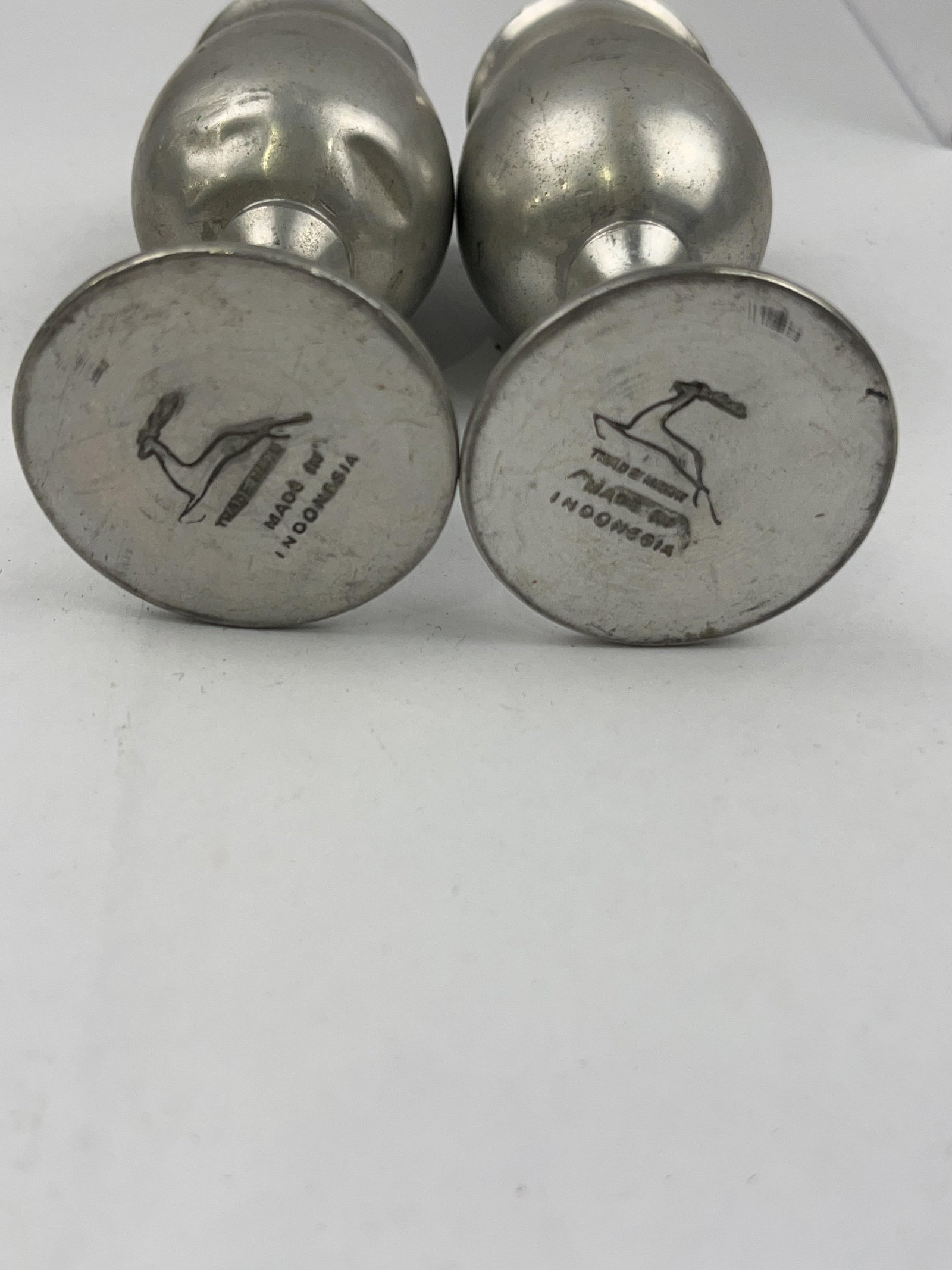 Set 23 Indonesian Pewter Goblets - 8