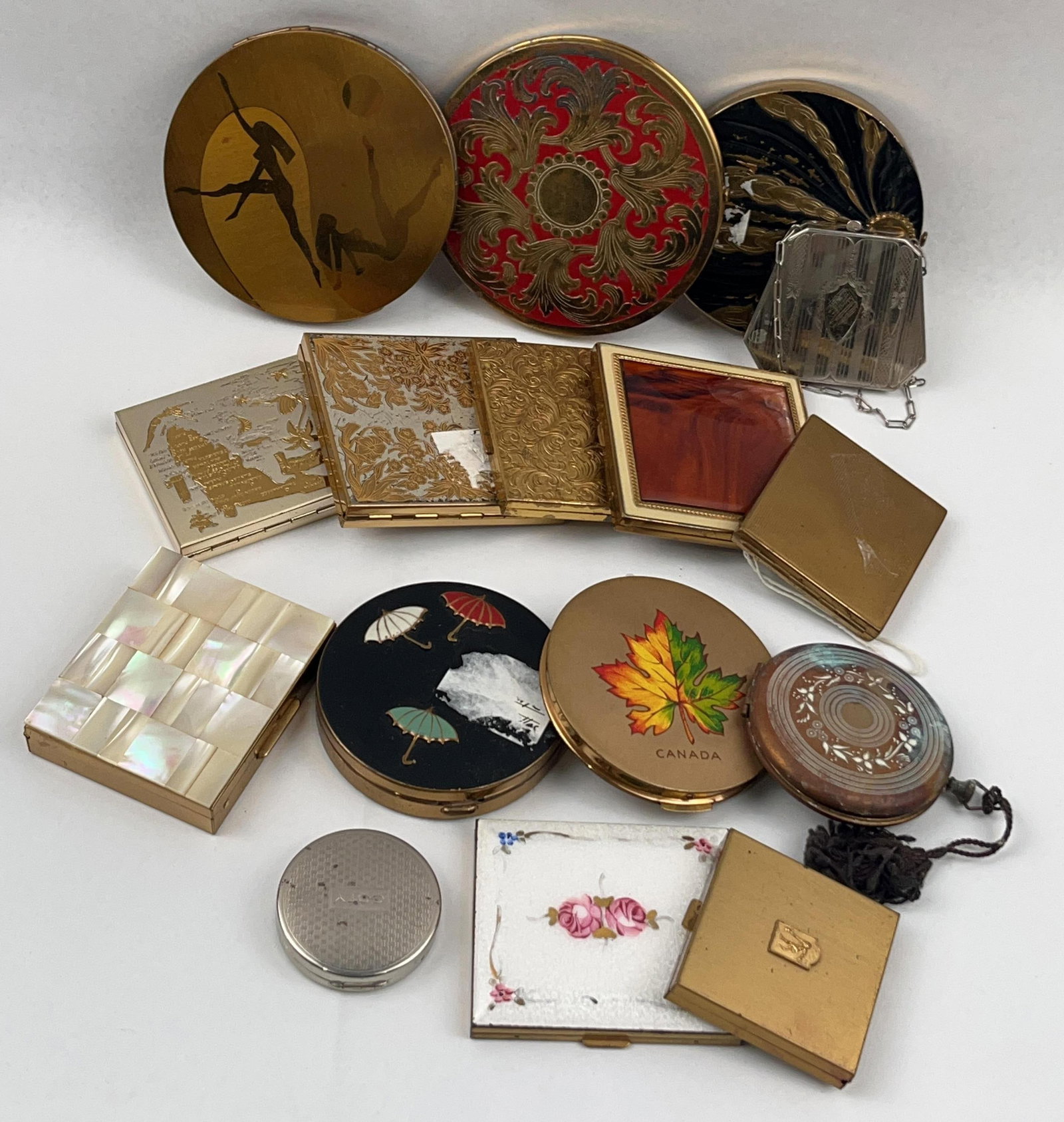 Stratton & Zell Vtg Cosmetic Compacts (1 of 17)