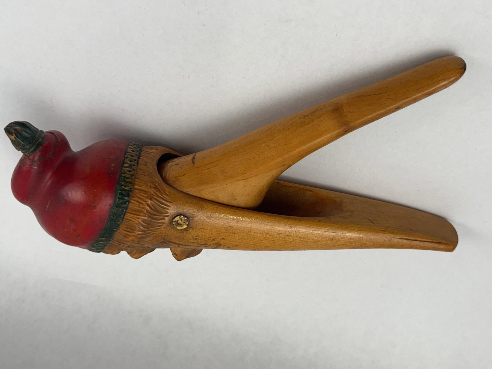 Hand-Carved Wooden Gnome Nutcracker - 4