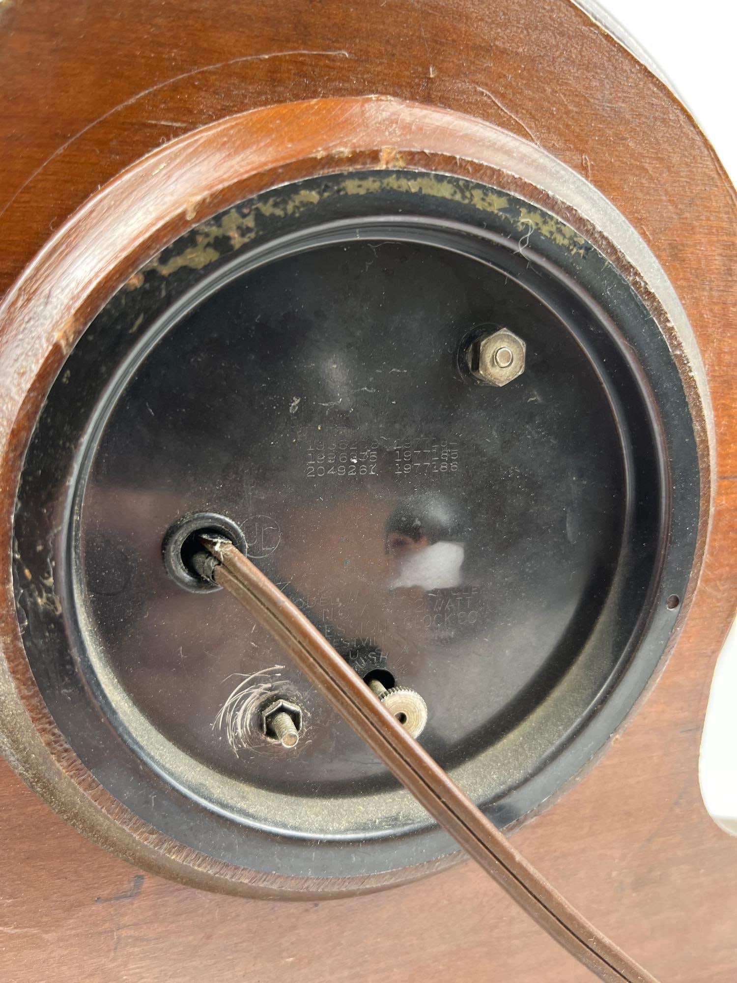 Sessions Ship Wheel Mantel Clock - 6