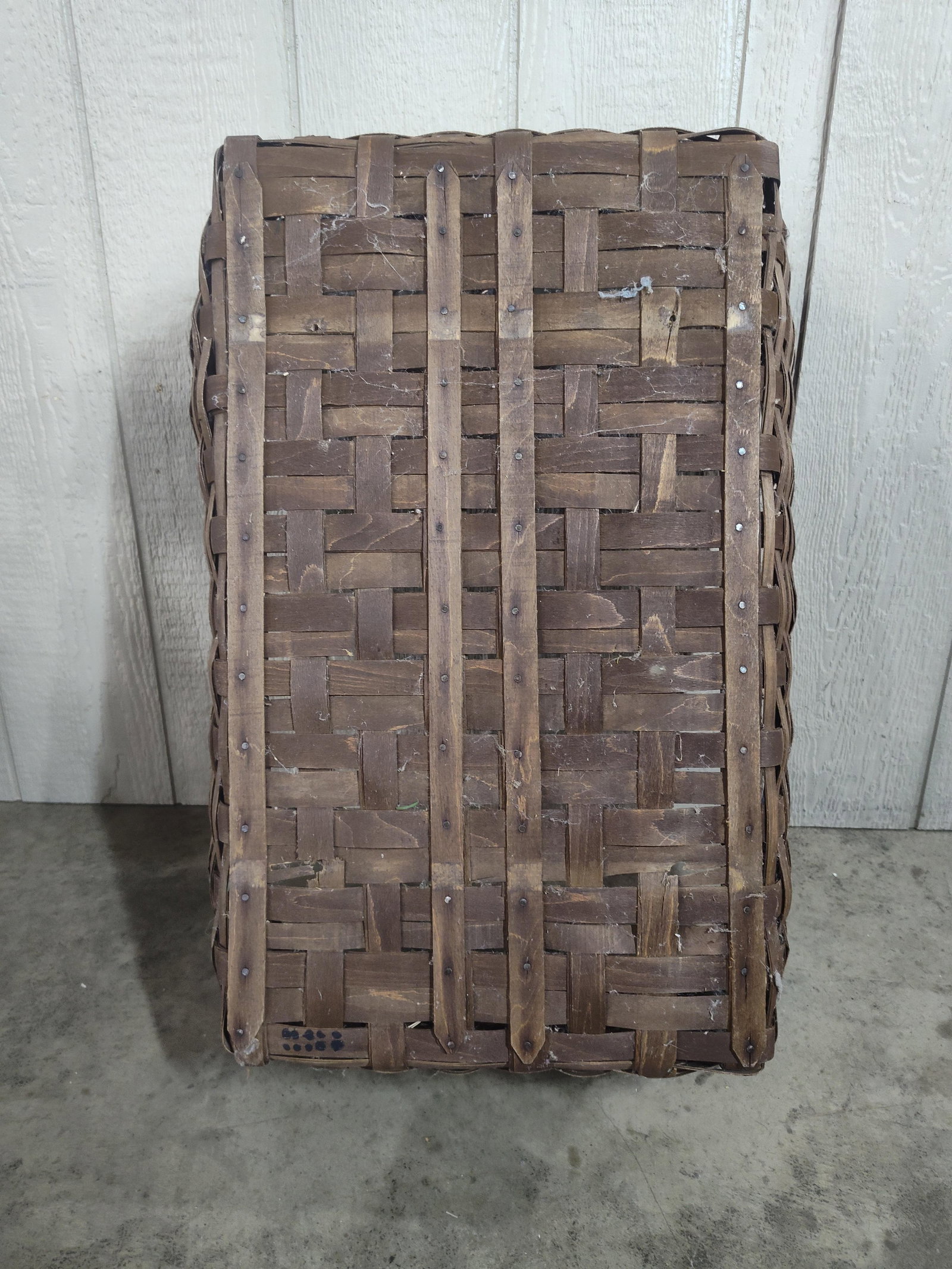 Rectangular Wood Splint Laundry Basket - 3