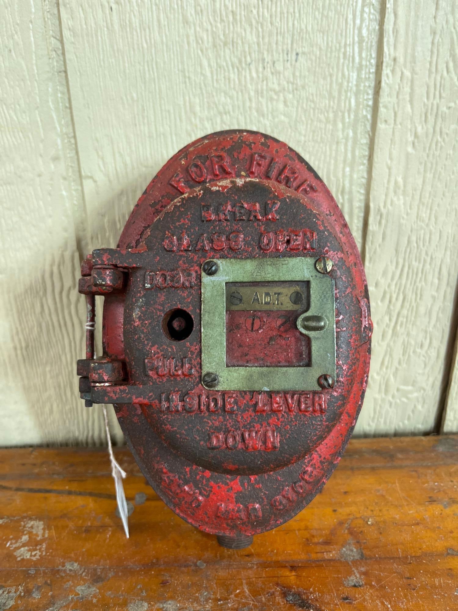 ADT Cast Iron Fire & Watch Pull Station (1 of 7)