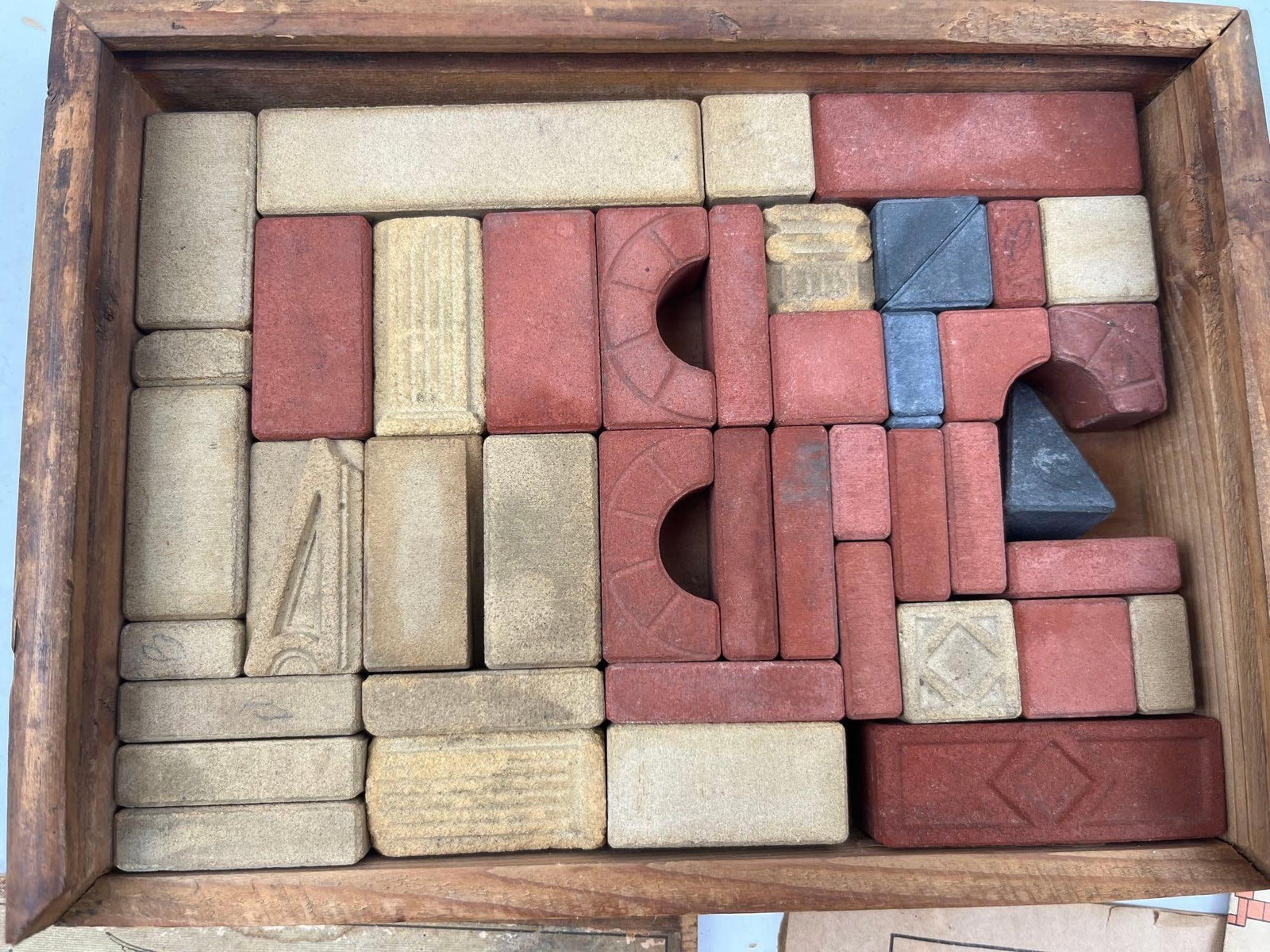 Richter's Eagle Blocks Stone Set w/ Box - 3