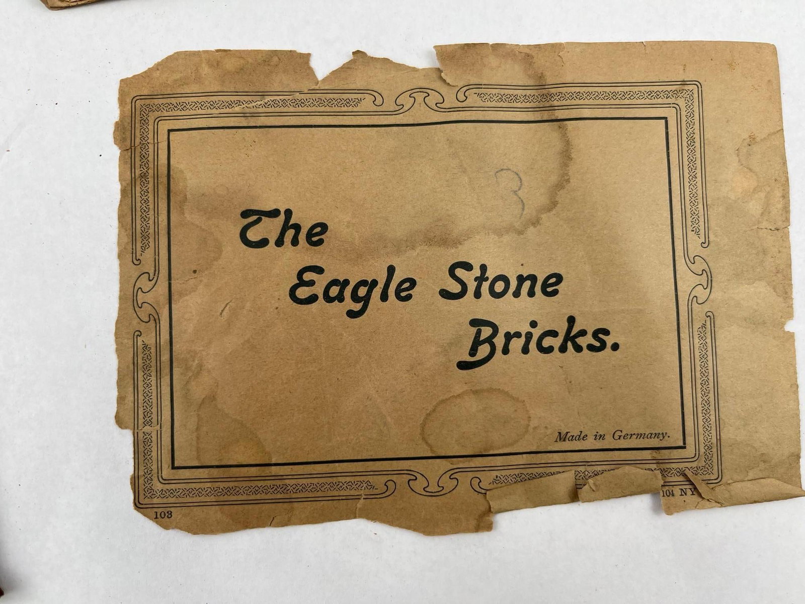 Richter's Eagle Blocks Stone Set w/ Box - 4