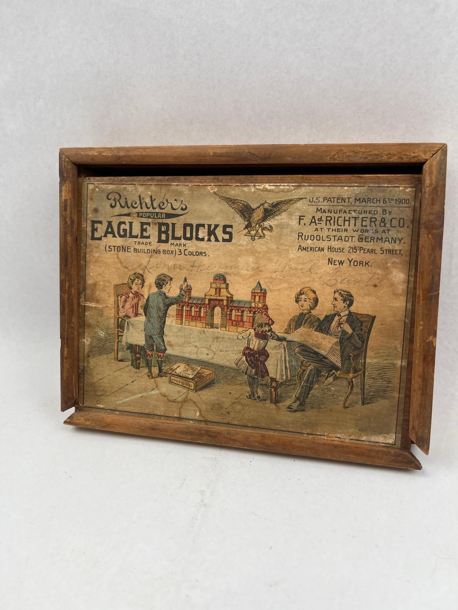 Richter's Eagle Blocks Stone Set w/ Box - 7