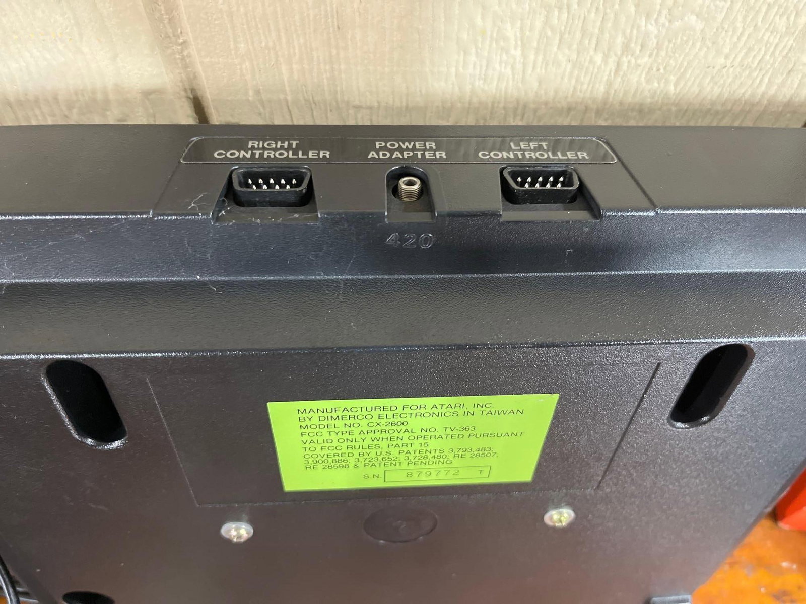 Atari CX-2600 Console & Accessories - 7