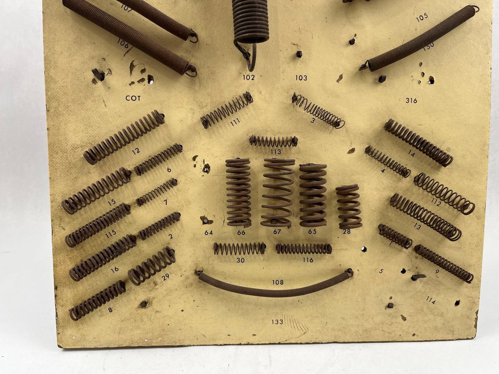 W.B. Jones Spring Co. Adv. Sample Board - 3