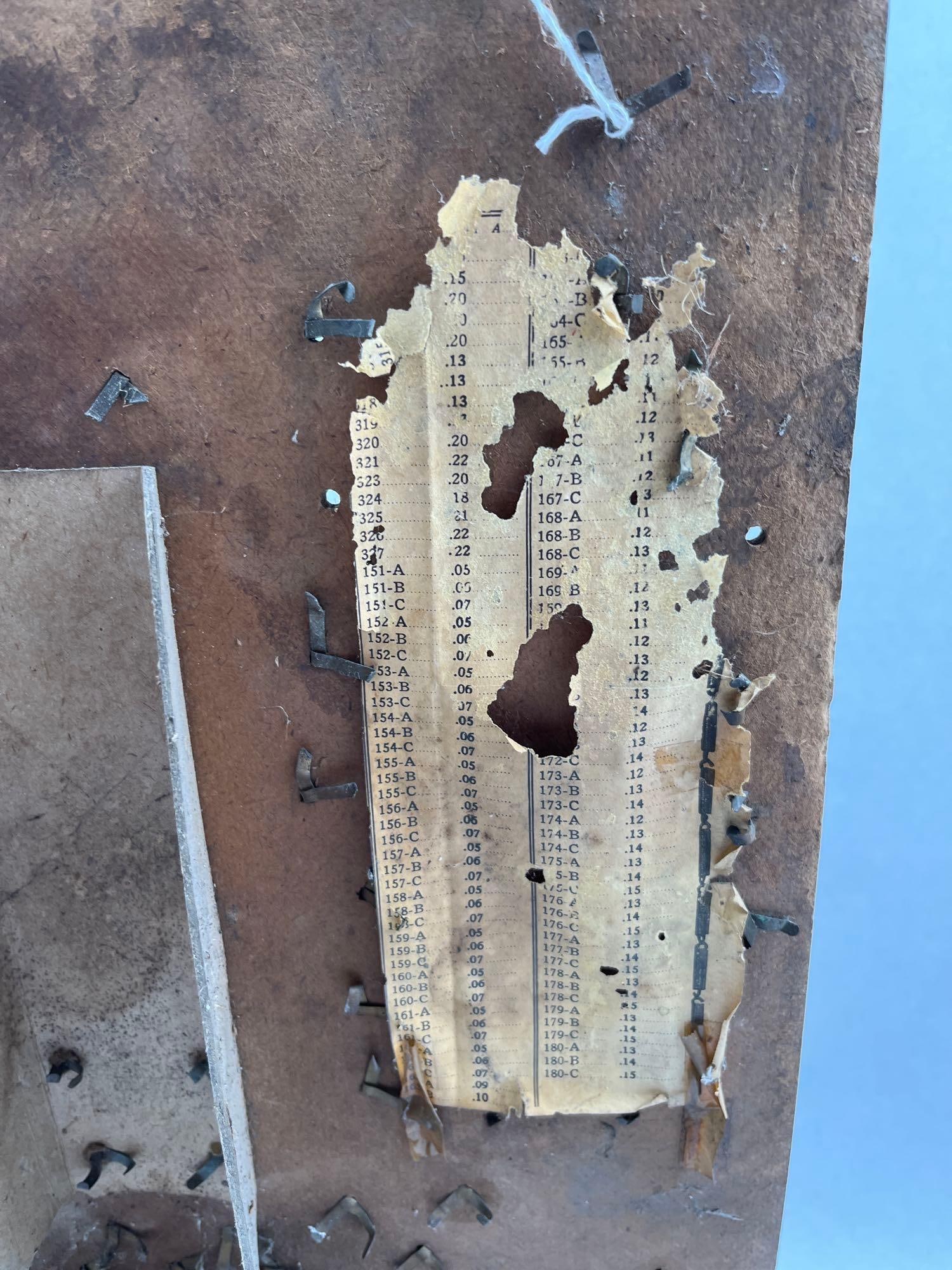 W.B. Jones Spring Co. Adv. Sample Board - 6