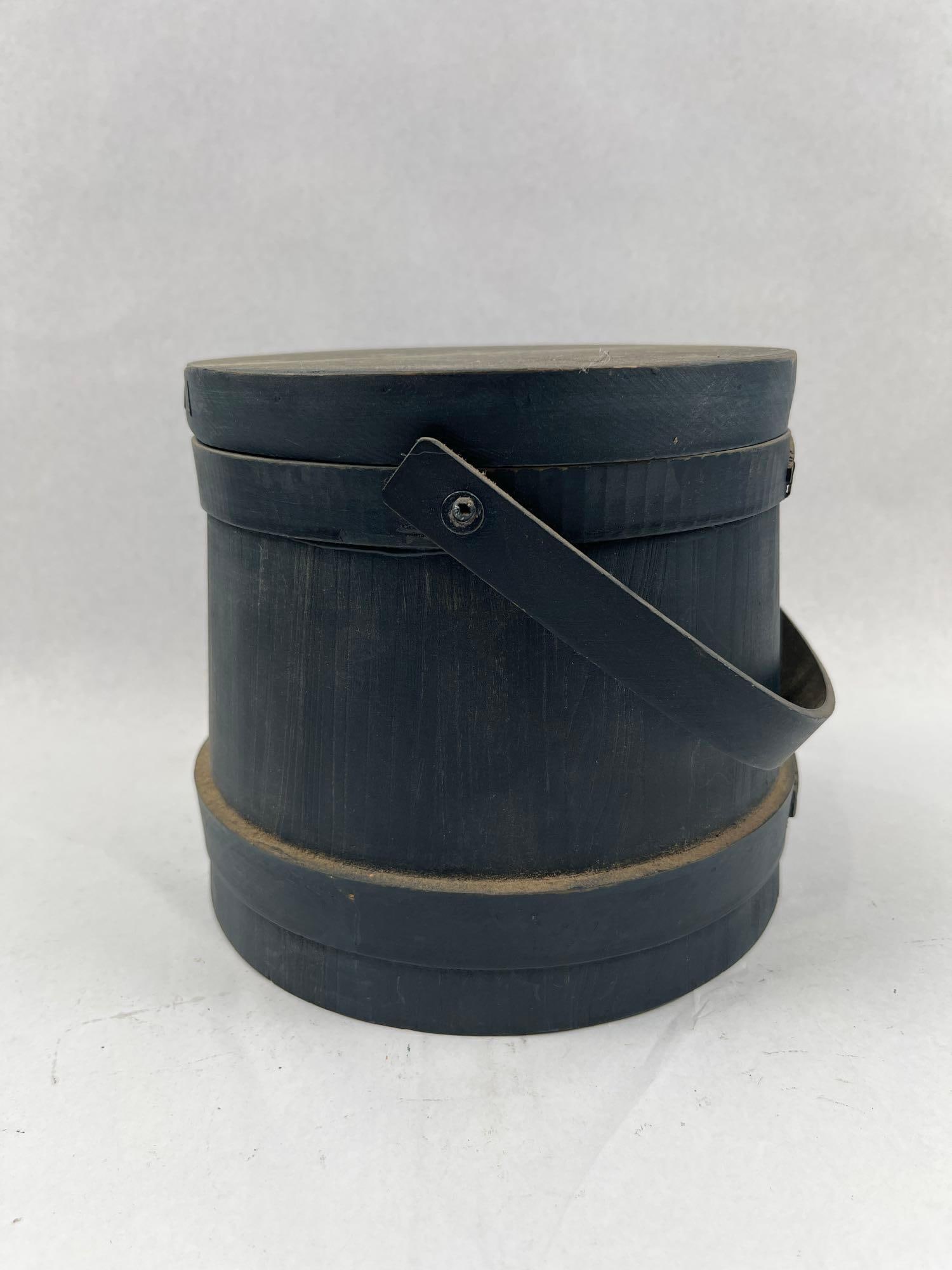 American Painted Firkin w/ Swing Handle (1 of 6)