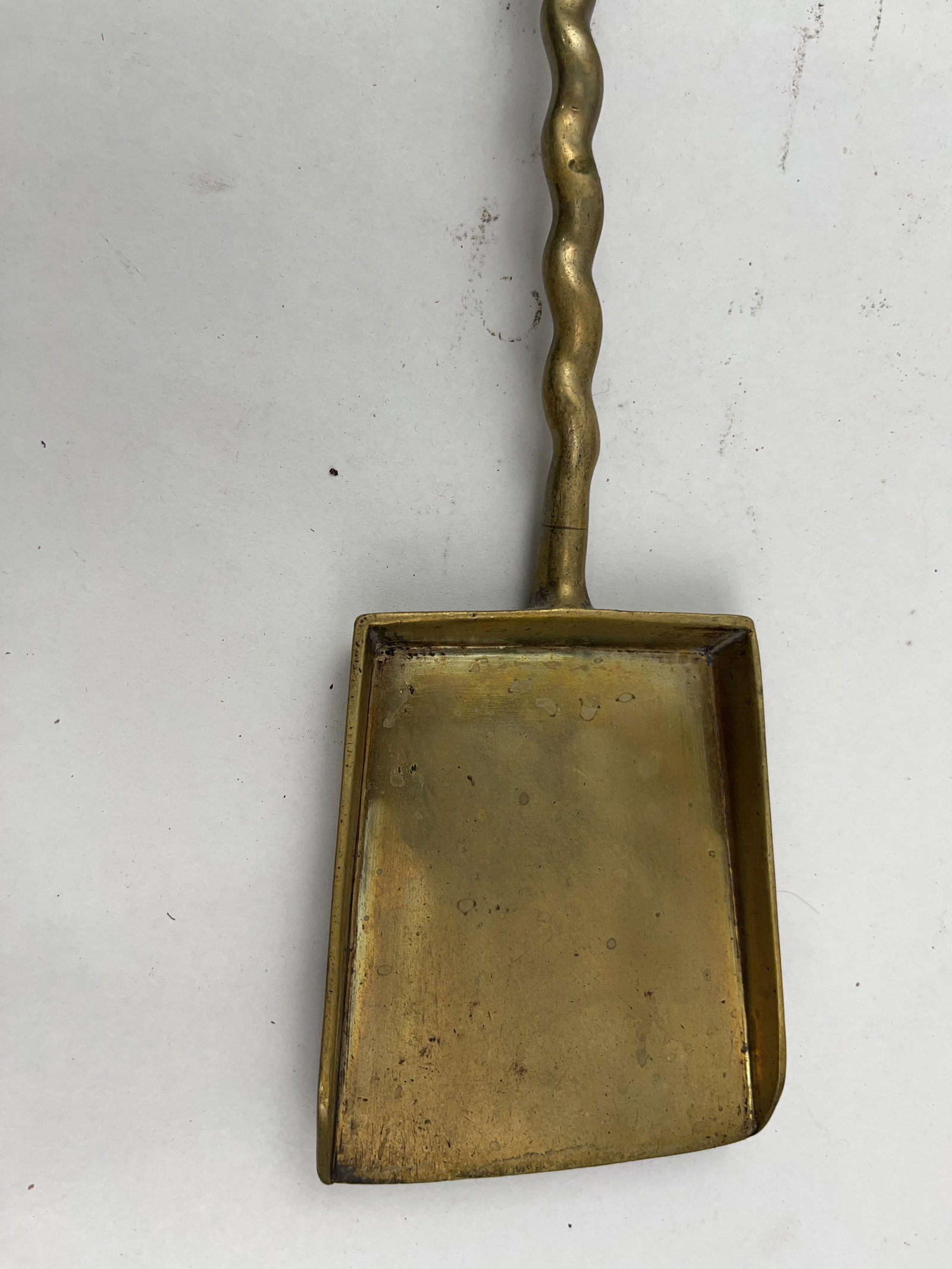 Antique Style Brass Fireside Tools - 7