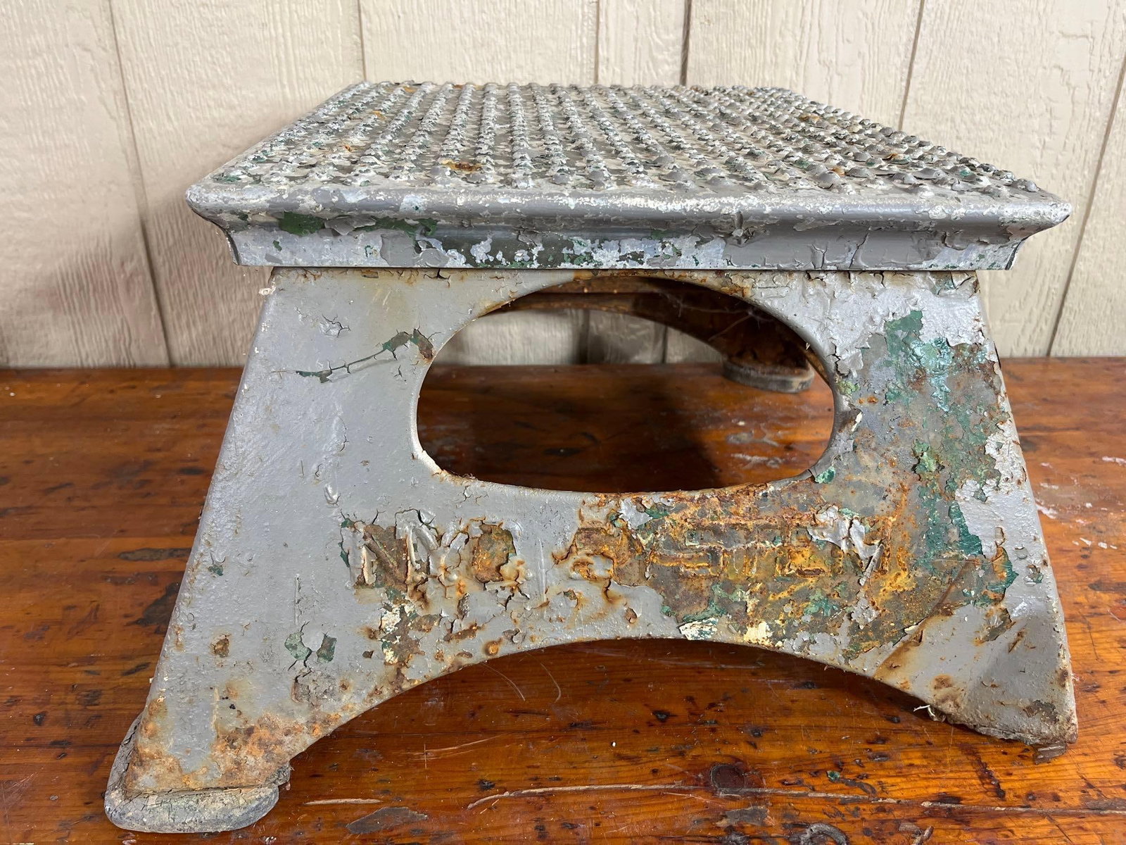 NYC System Metal Conductor Step Stool - 3