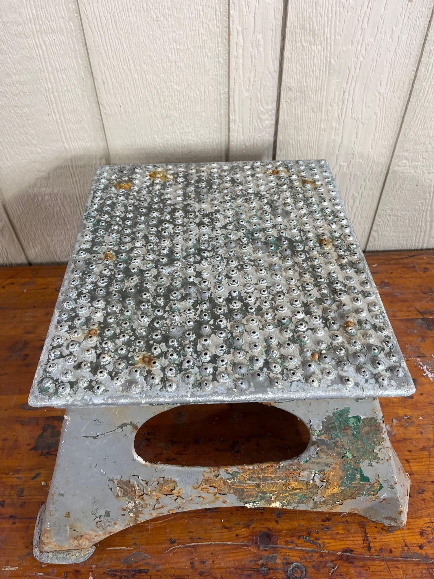 NYC System Metal Conductor Step Stool - 4
