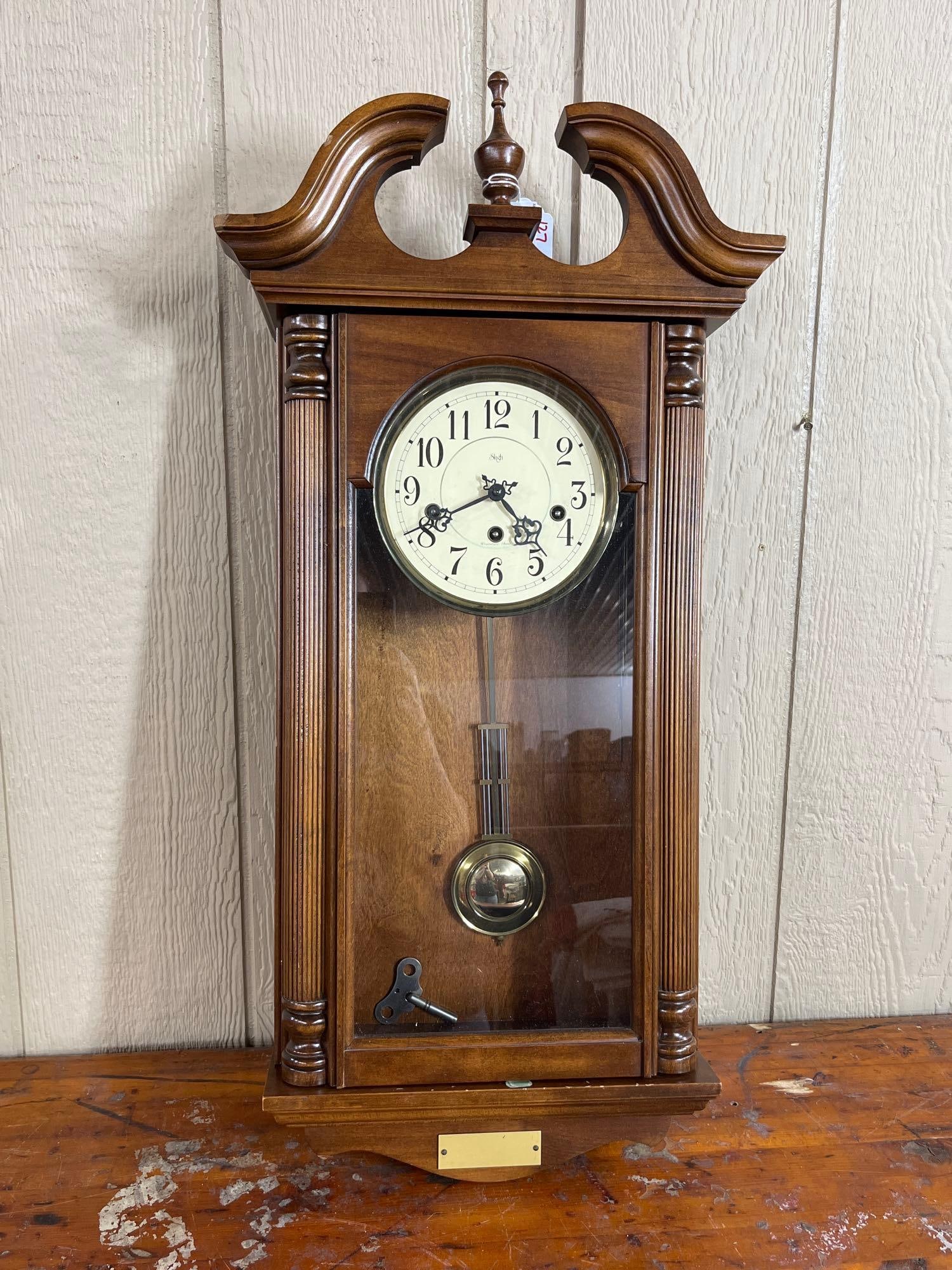 Sligh Westminster Mechanical Wall Clock (1 of 7)