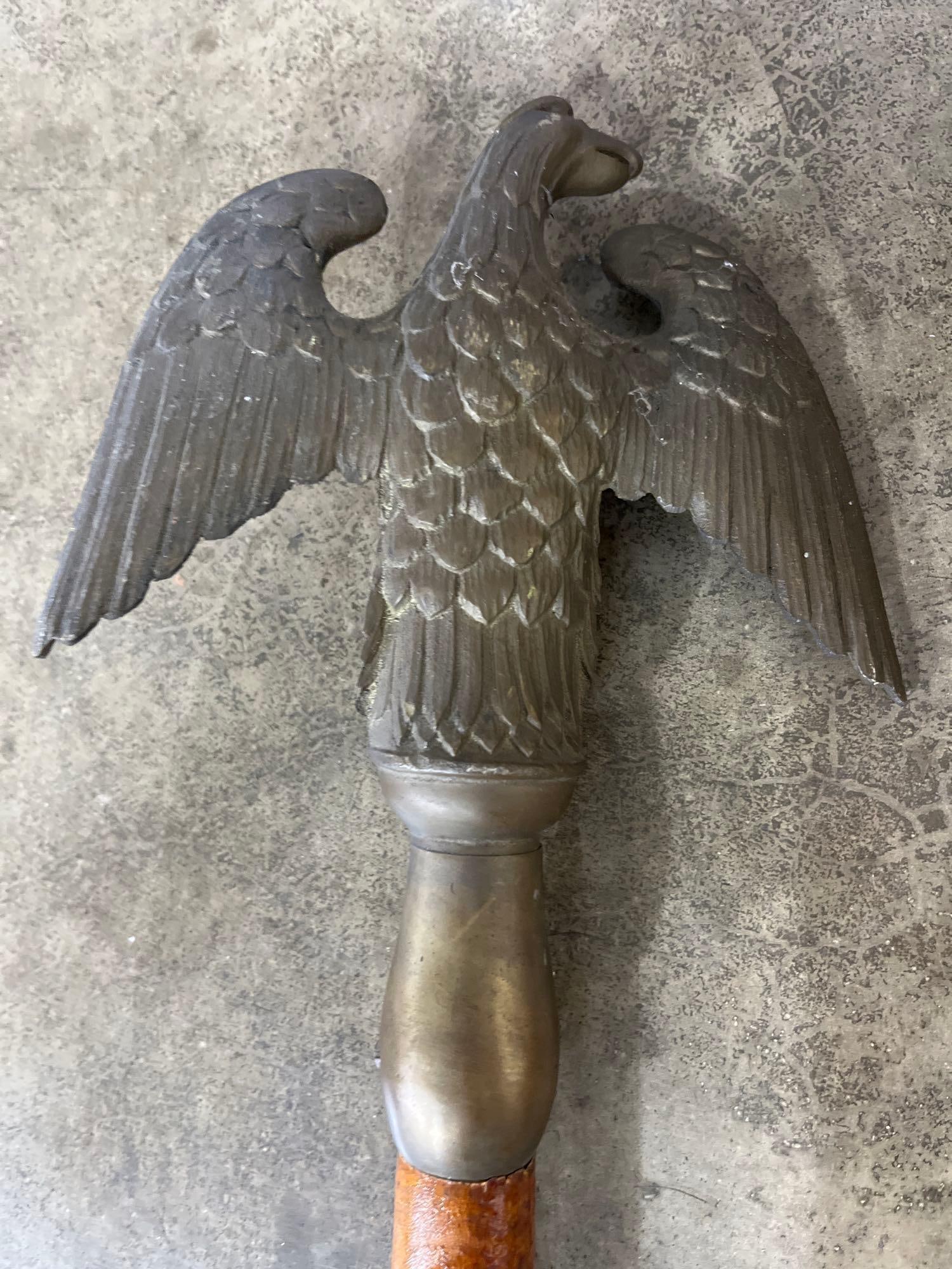 American Flagpole Eagle & Ball Finials - 6