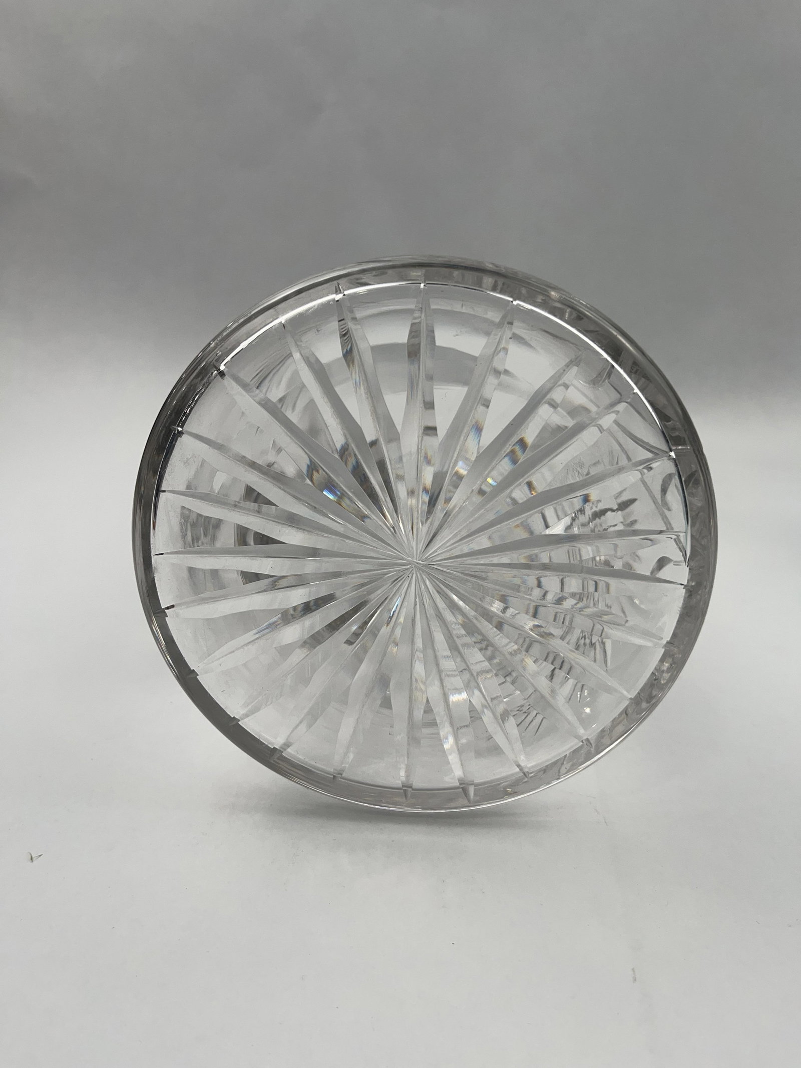 Cut Glass Pitcher & Two Baskets - 3