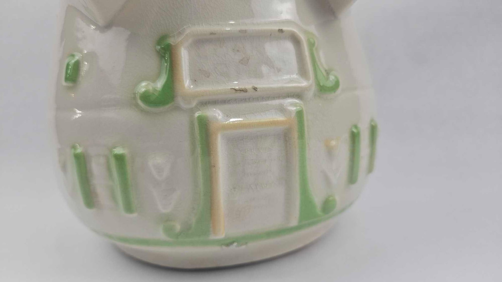 Ceramic Windmill Form Cookie Jar - 2