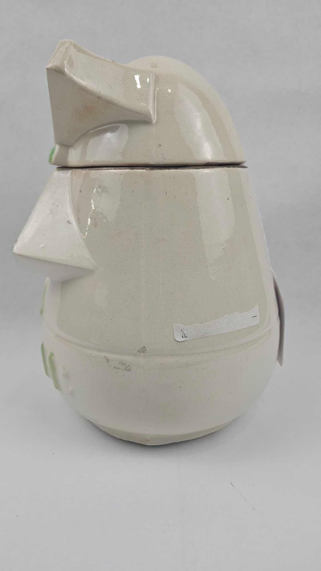 Ceramic Windmill Form Cookie Jar - 4