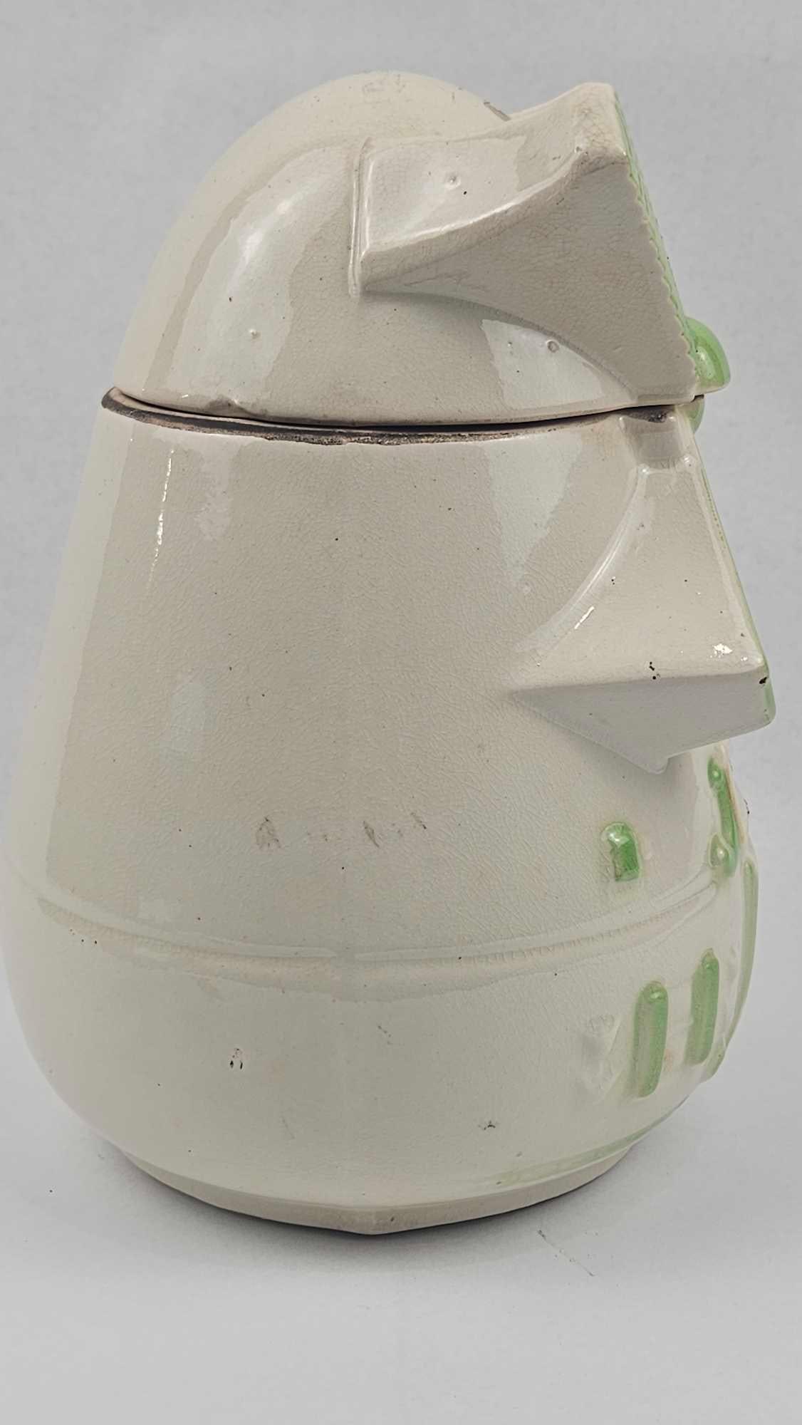Ceramic Windmill Form Cookie Jar - 6