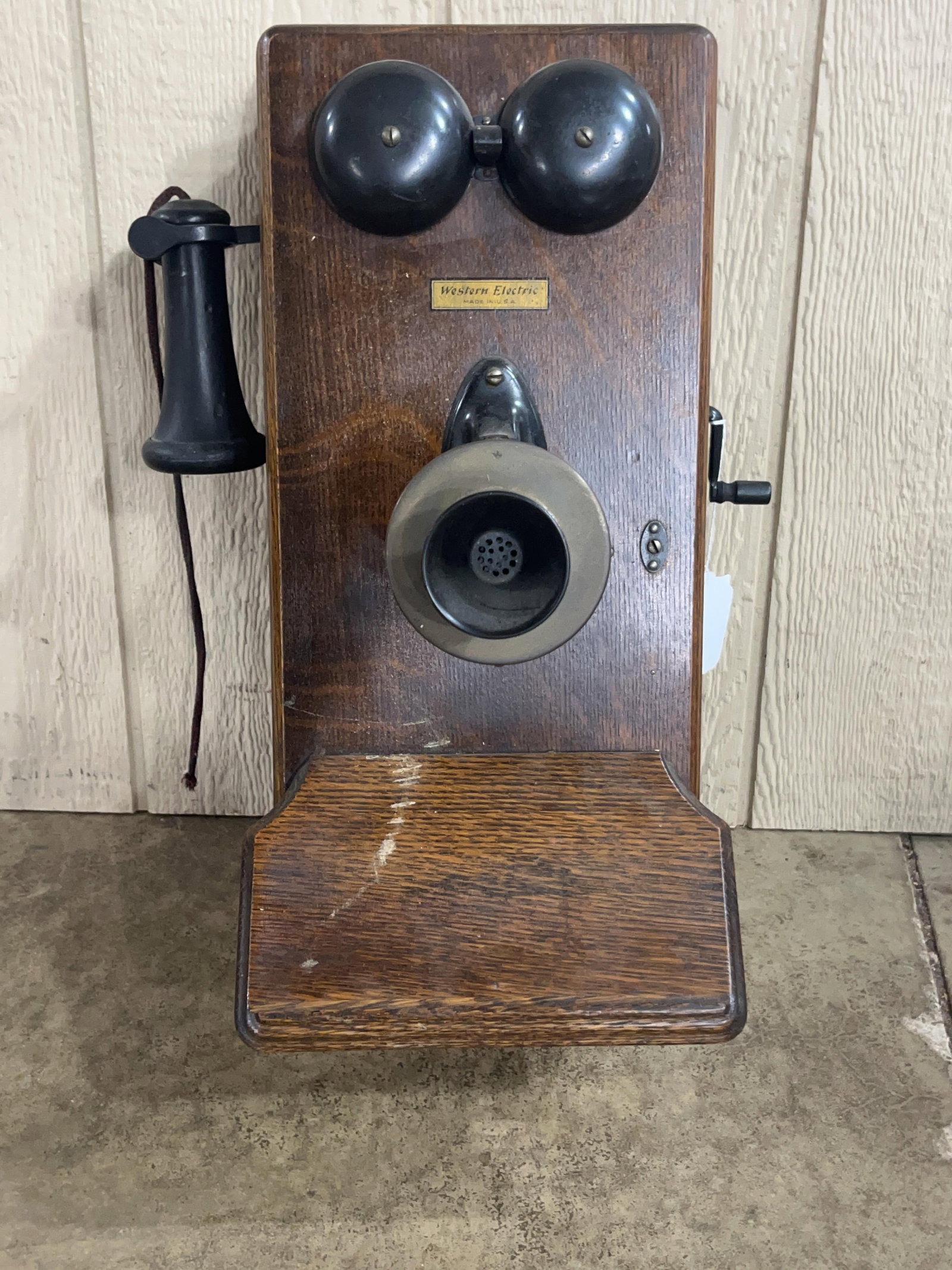 Western Electric Magneto Wall Telephone (1 of 5)
