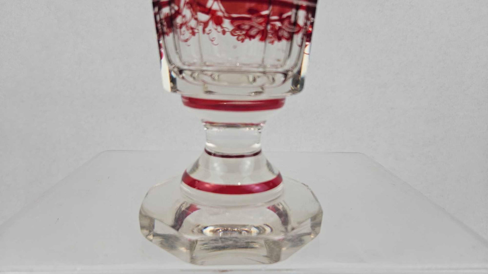 Bohemian Biedermeier Ruby Spa Beaker - 4