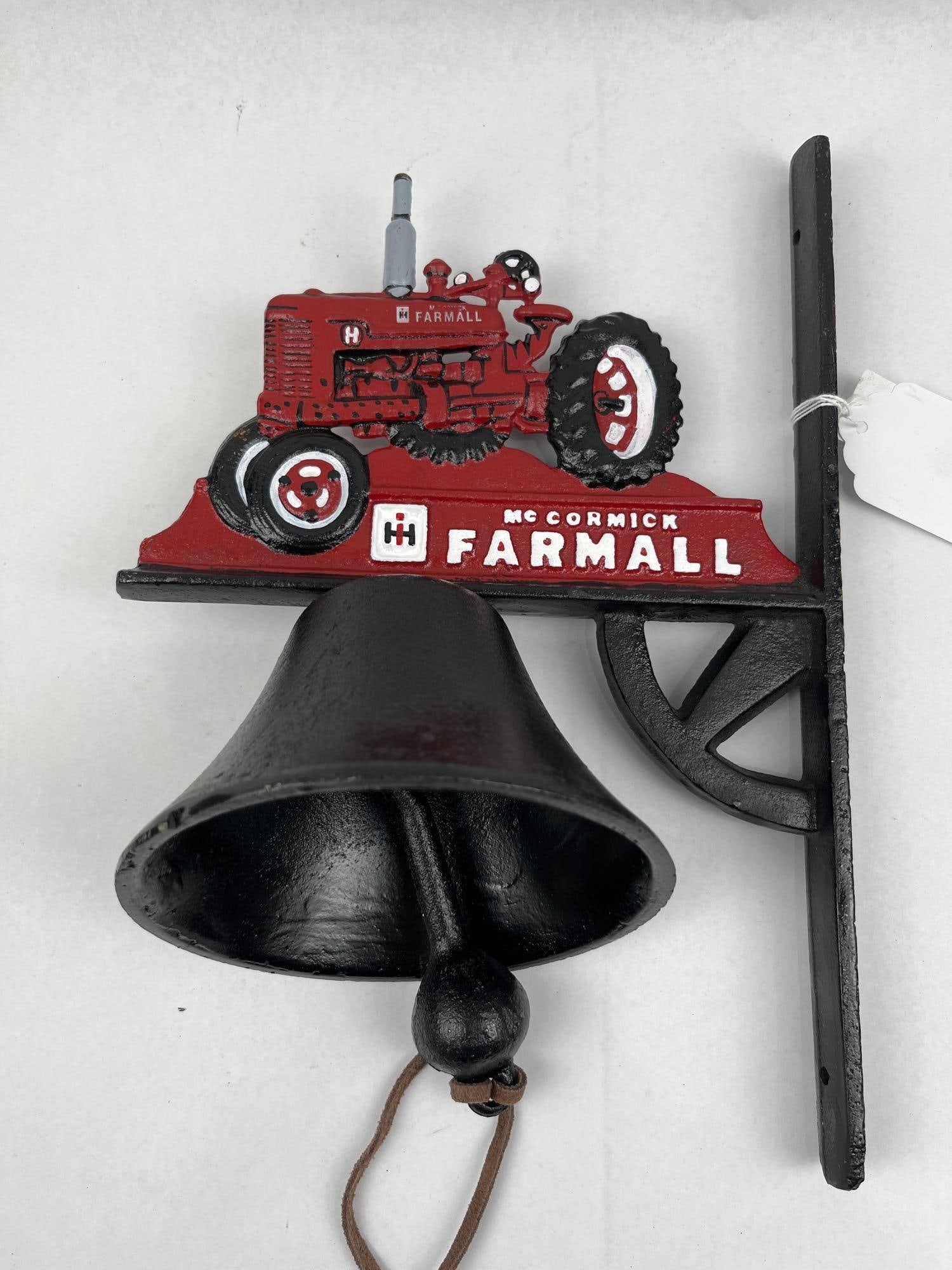 McCormick Farmall Tractor Dinner Bell - 4
