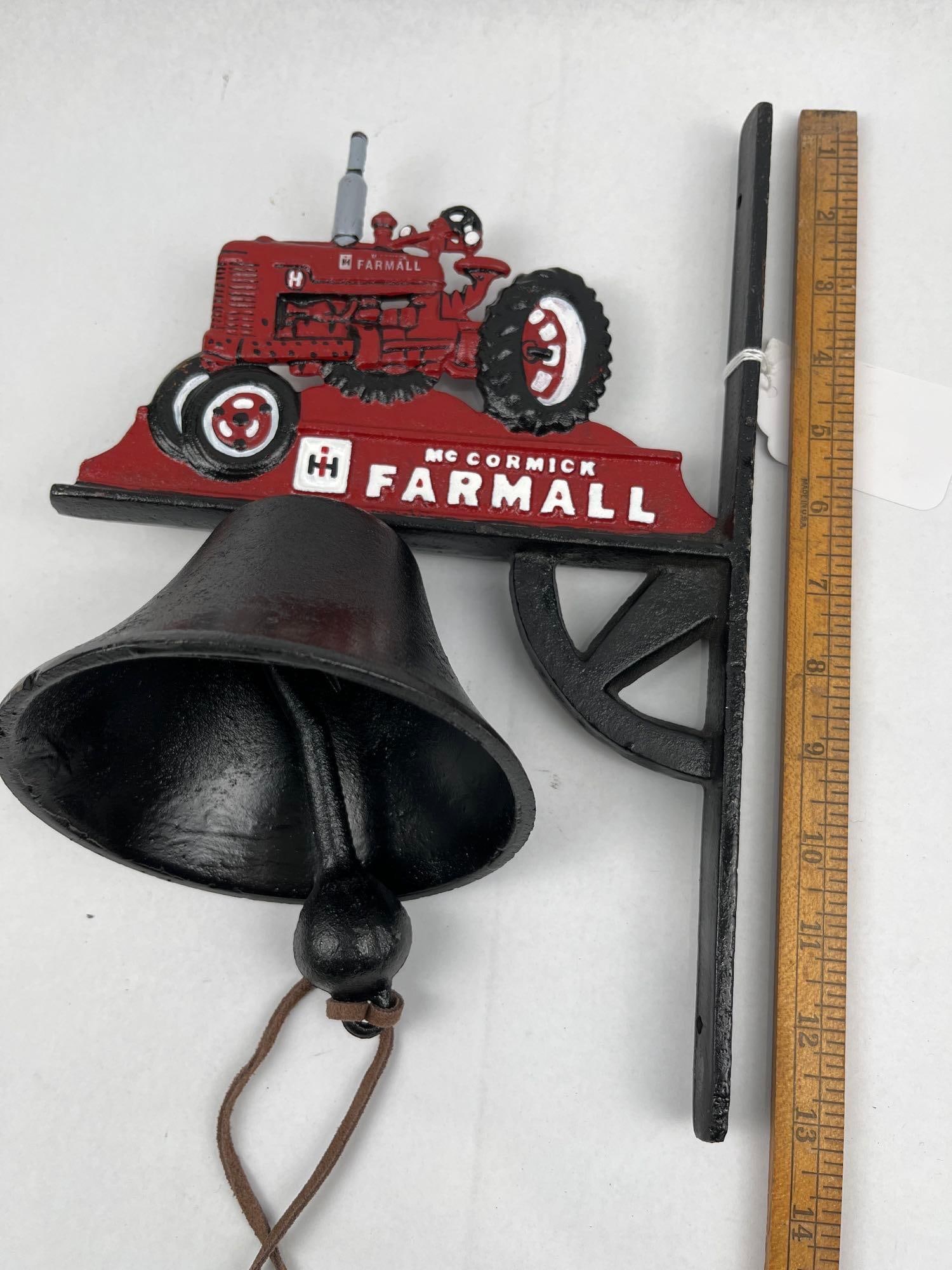 McCormick Farmall Tractor Dinner Bell - 5