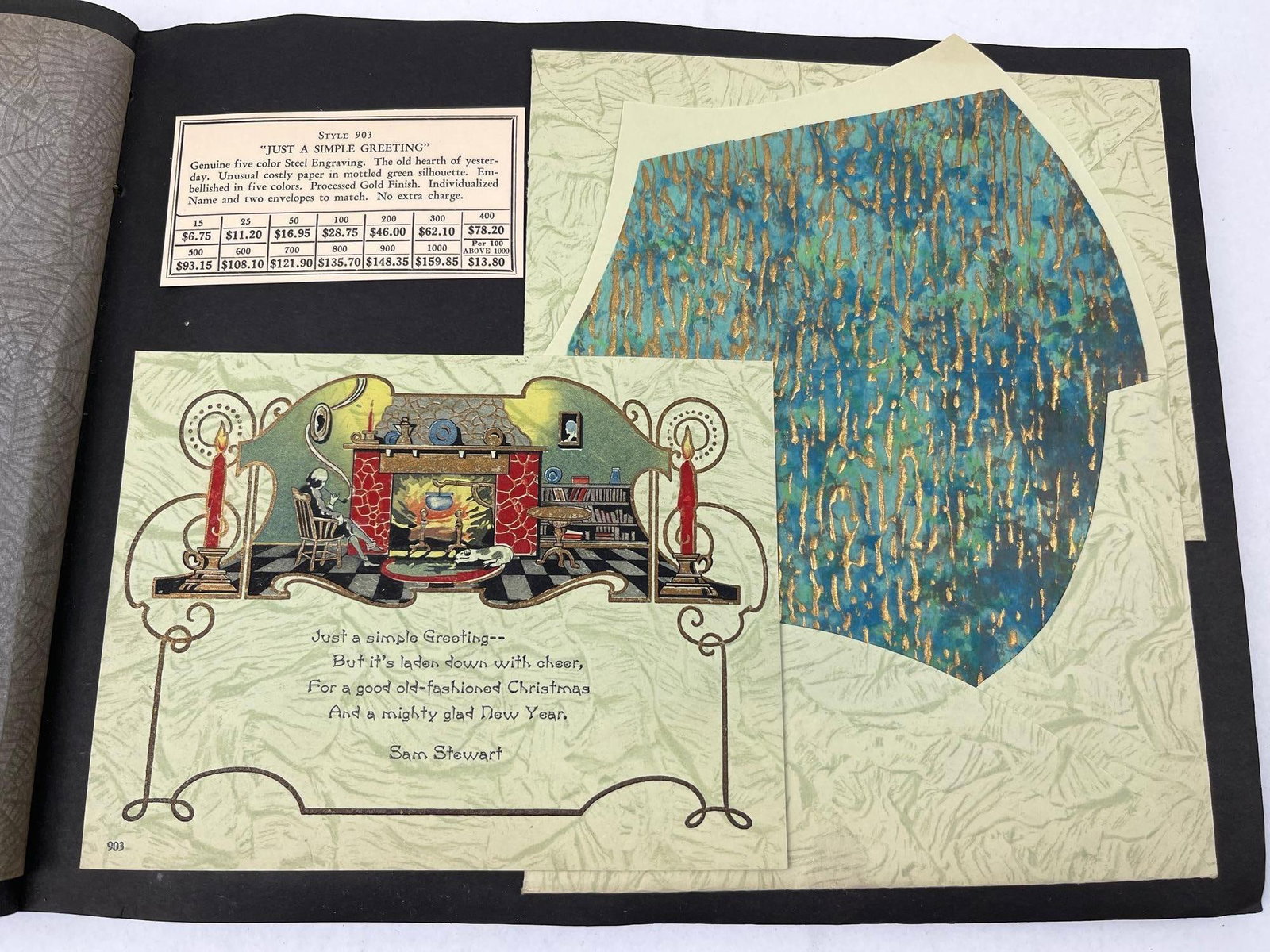 Cambridge Press Art Deco Sample Book - 9