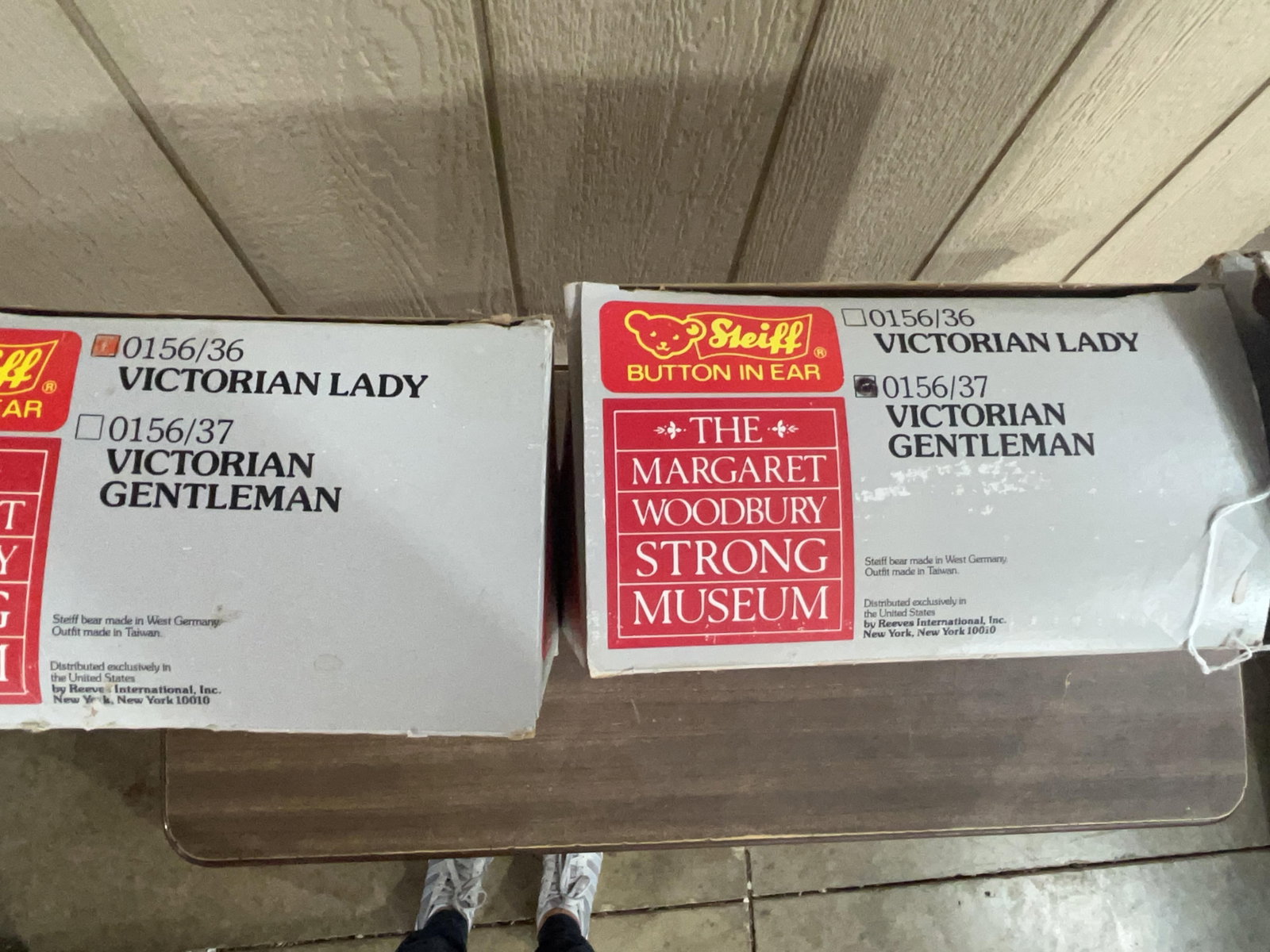 Three Steiff Teddy Bears, Strong Museum - 2