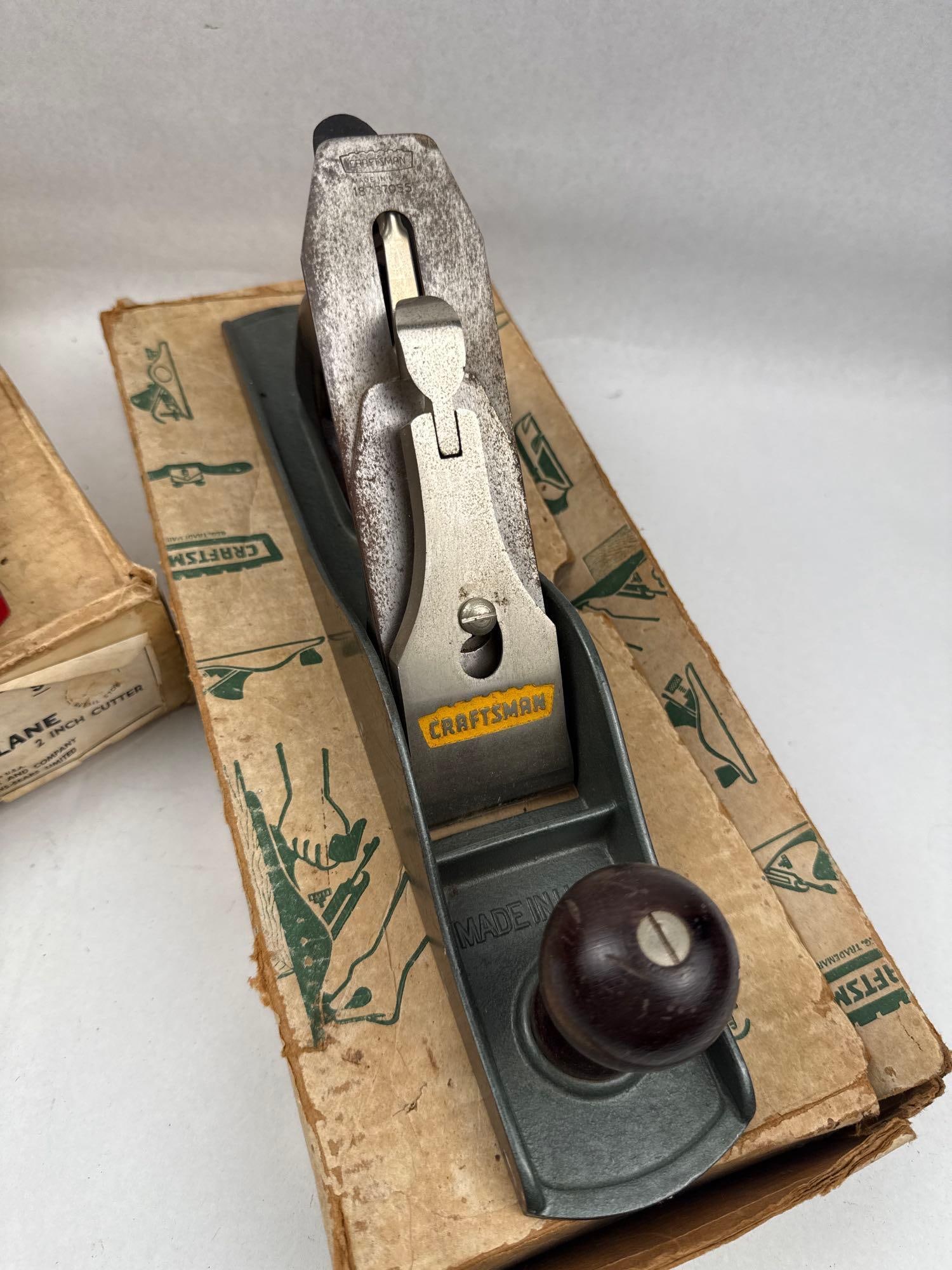 Pair Sears & Craftsman Bench Planes - 3