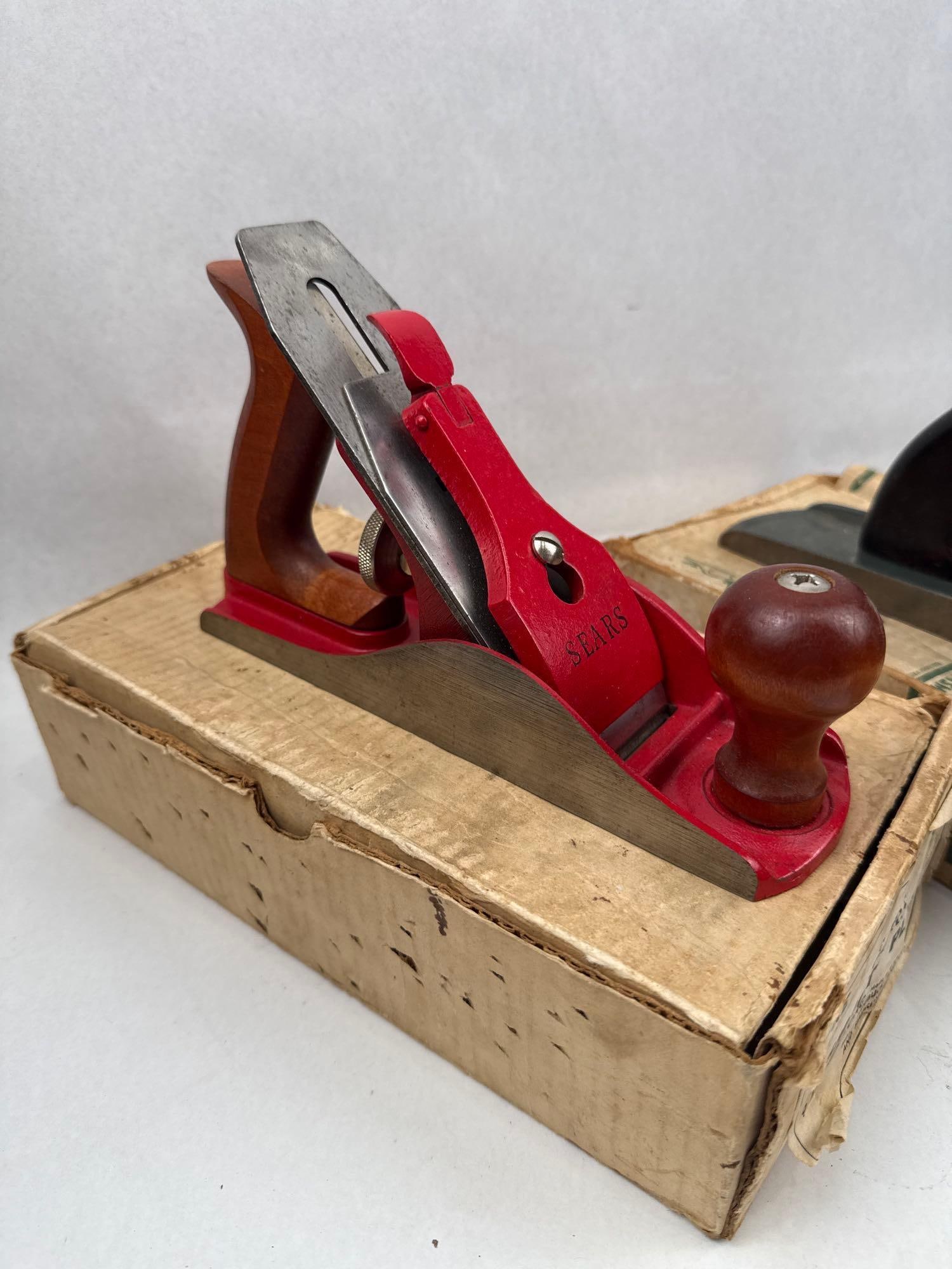 Pair Sears & Craftsman Bench Planes - 4