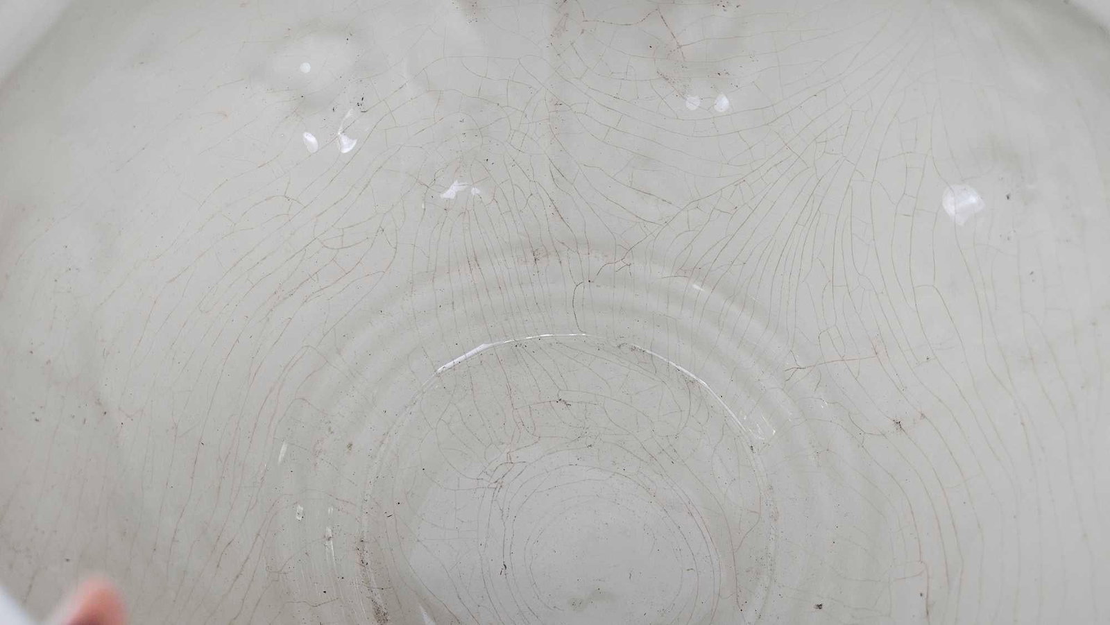 Relief Molded Botanical Ceramic Planter - 3