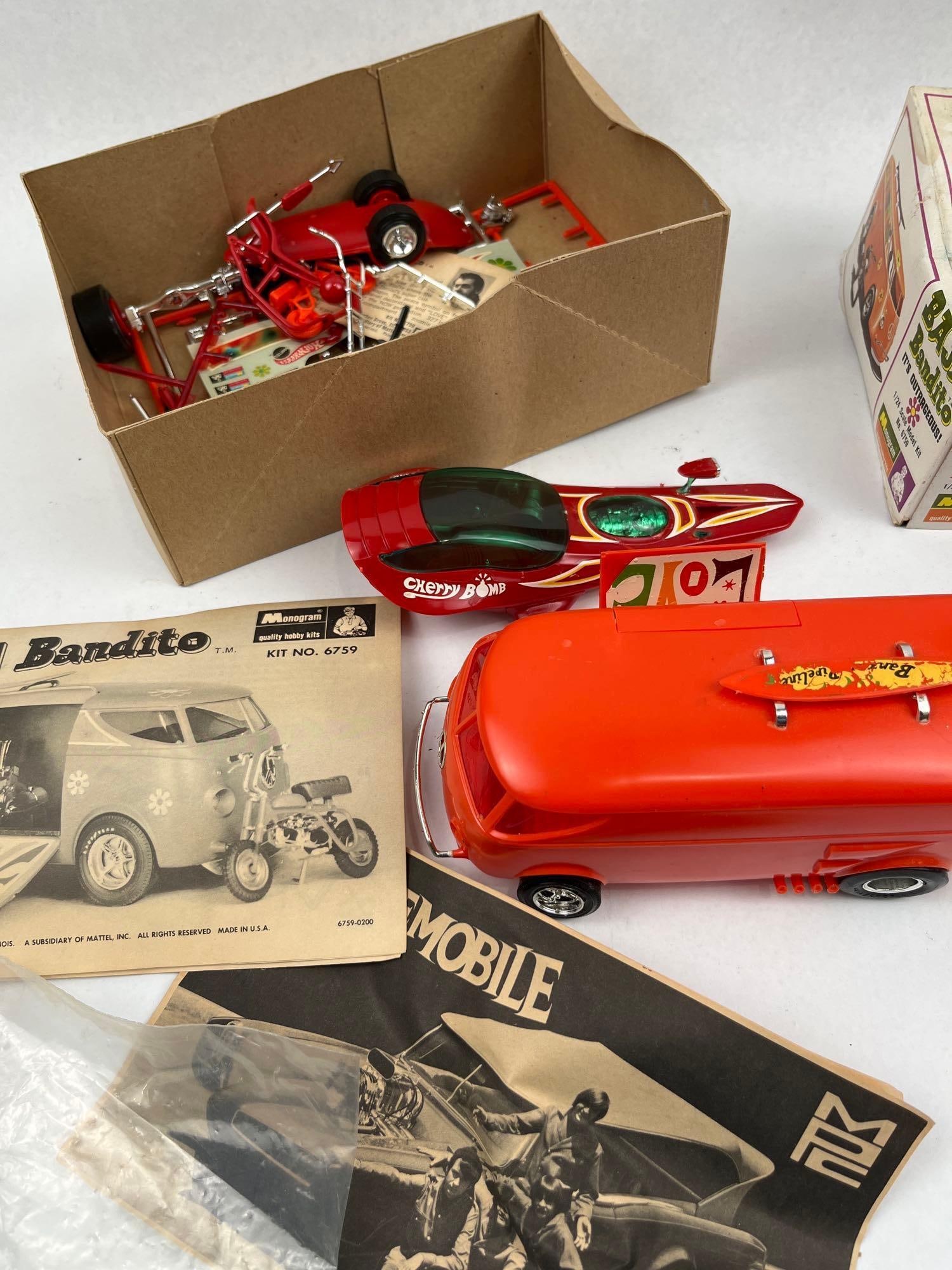 Tom Daniel & George Barris Model Kits - 9