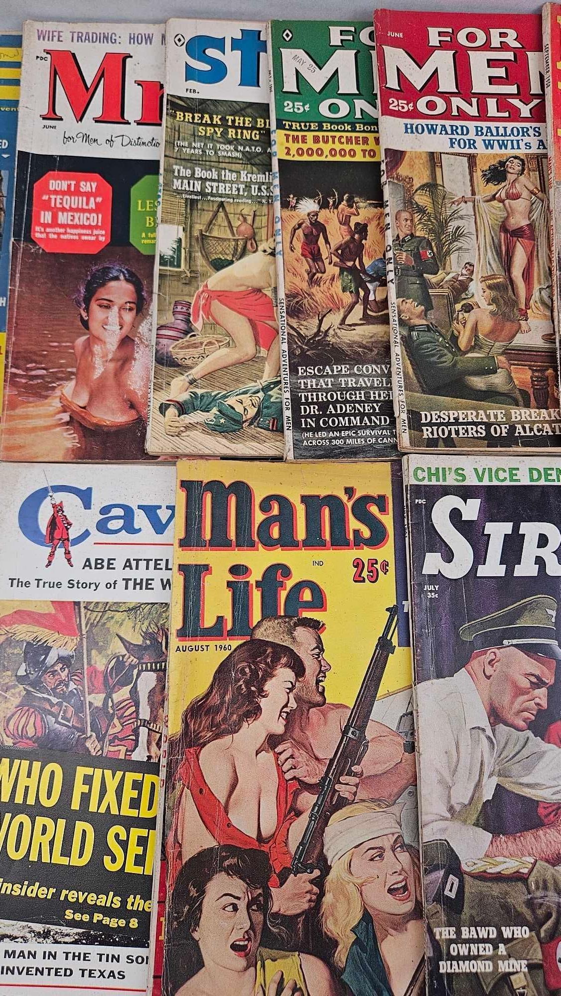 Men's Adventure Magazines - 4