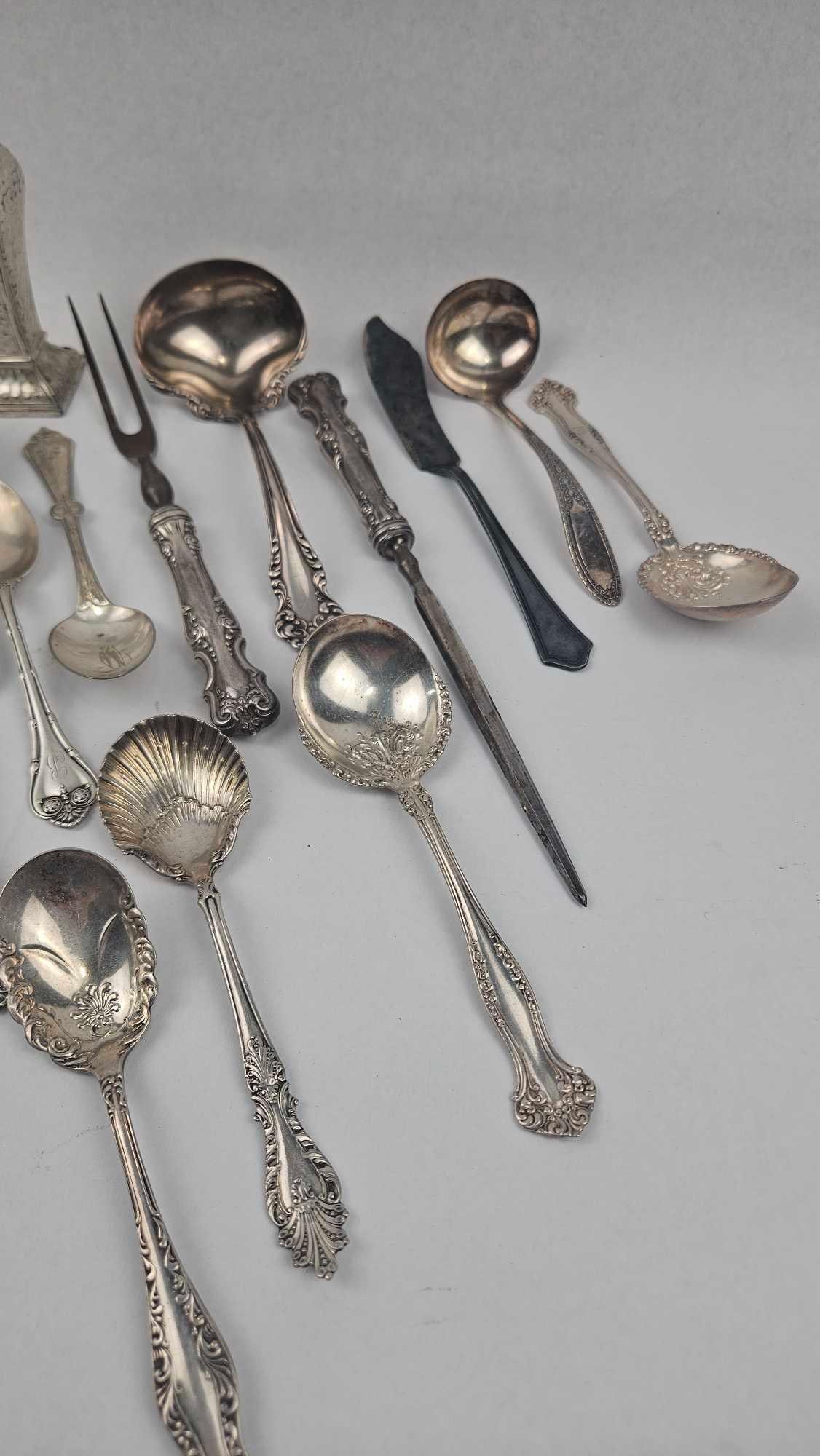 Str. & Silverplate Serving & Flatware - 5