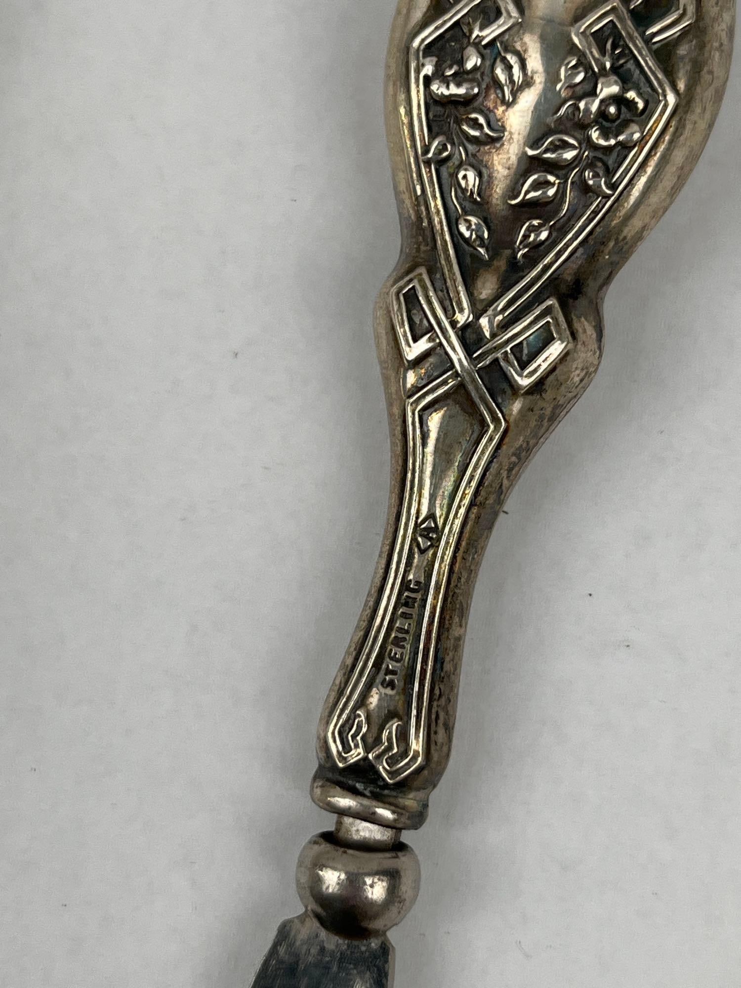Str. & Silver-Plated Serving Utensils - 6