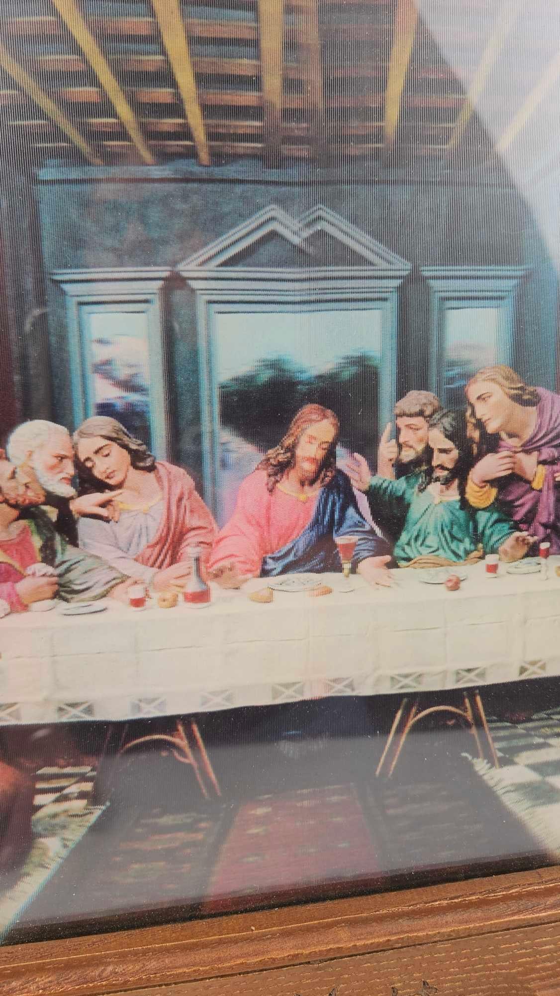 Framed 3D Lenticular Print: Last Supper - 5