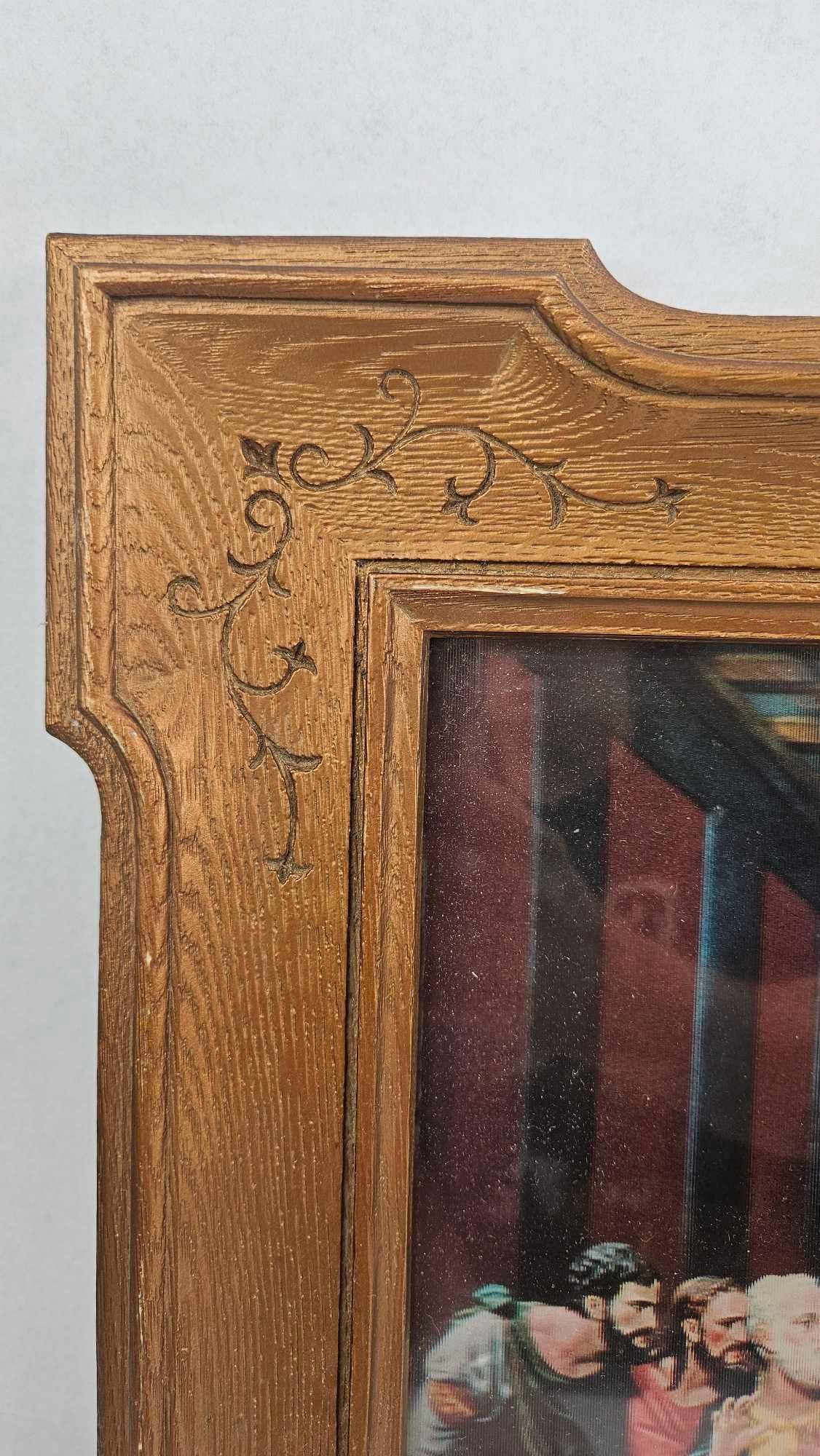 Framed 3D Lenticular Print: Last Supper - 6