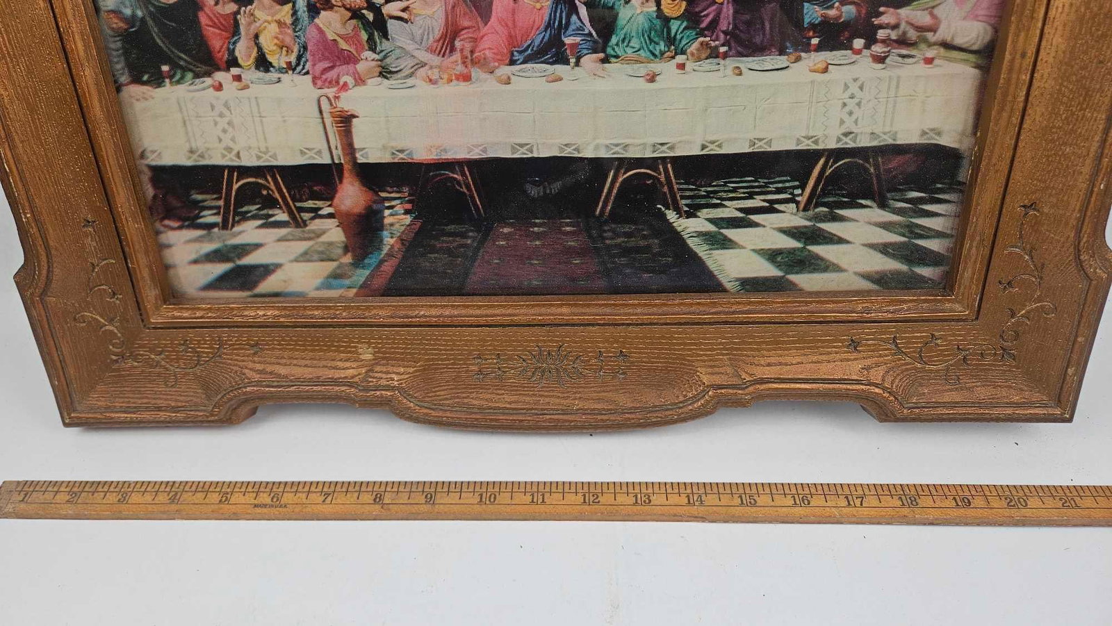 Framed 3D Lenticular Print: Last Supper - 9