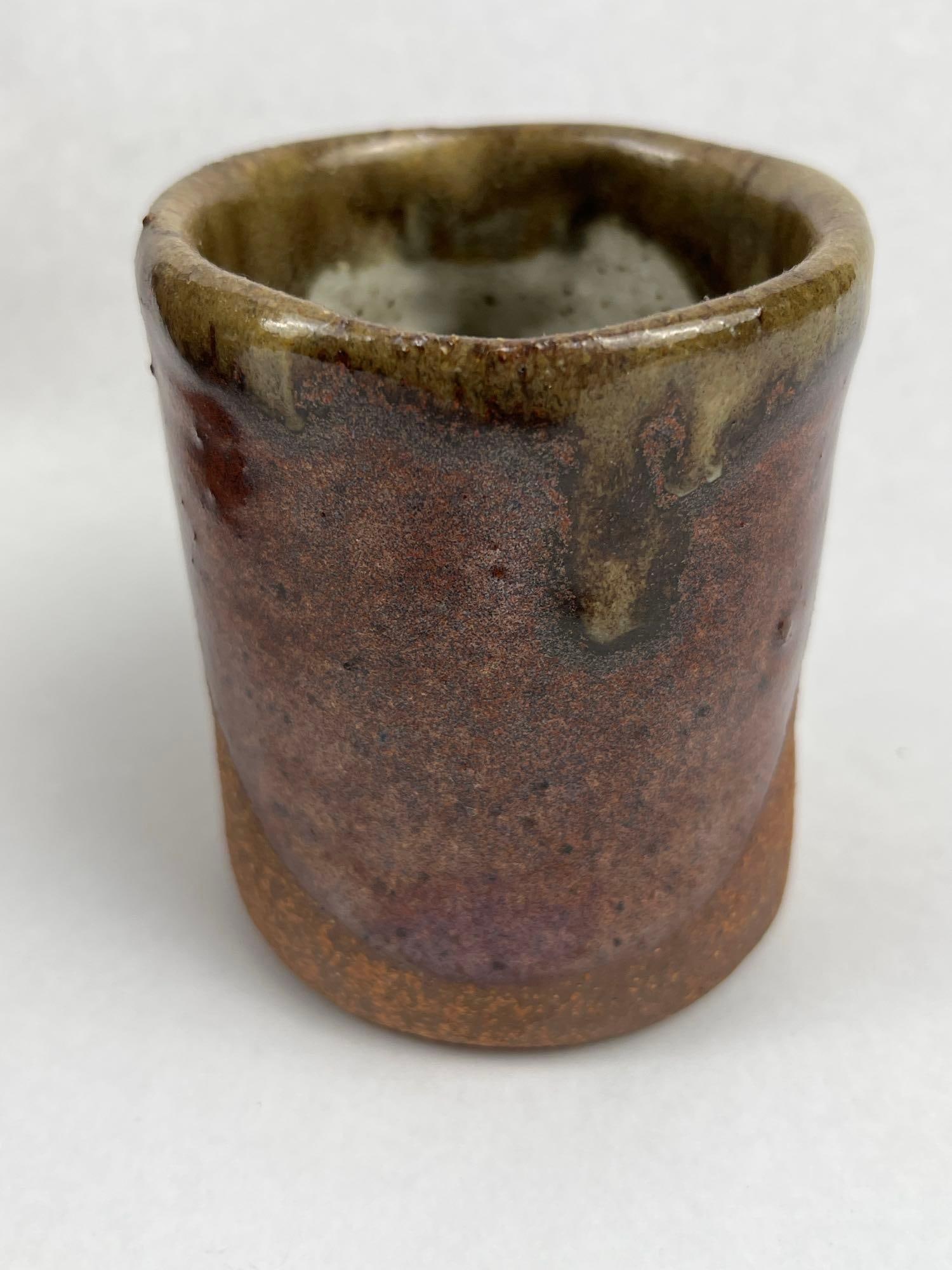 Stoneware Character Face Pitcher & Cups - 3