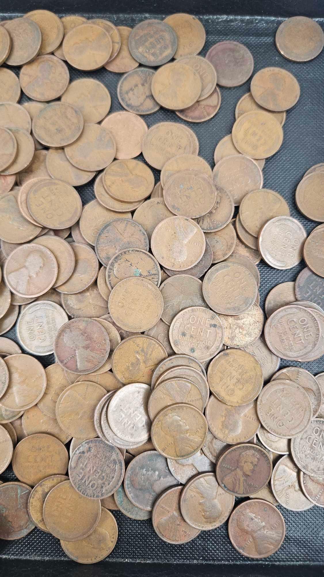 US Lincoln Copper Wheat Cent Collection - 2