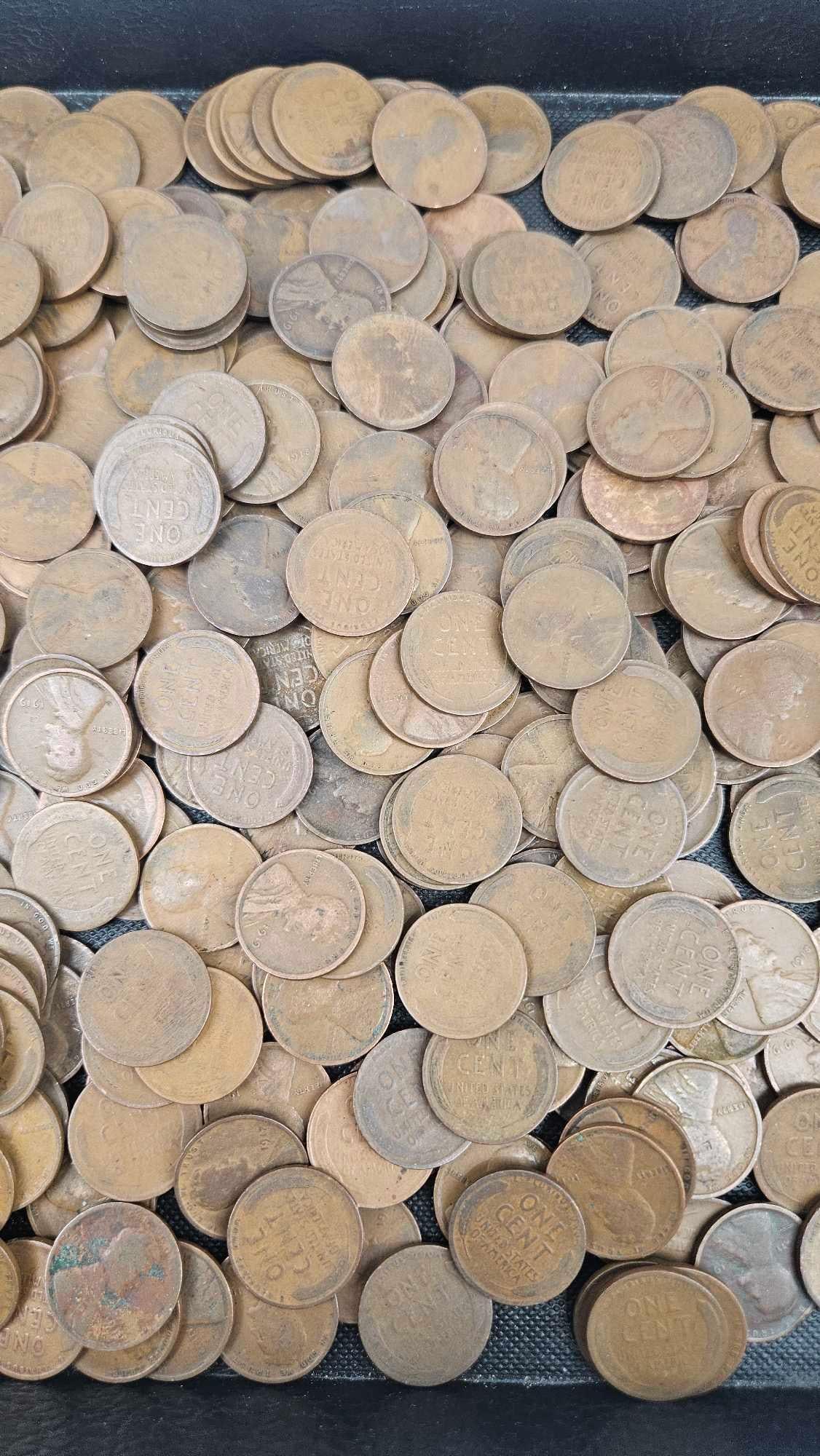 US Lincoln Copper Wheat Cent Collection - 3