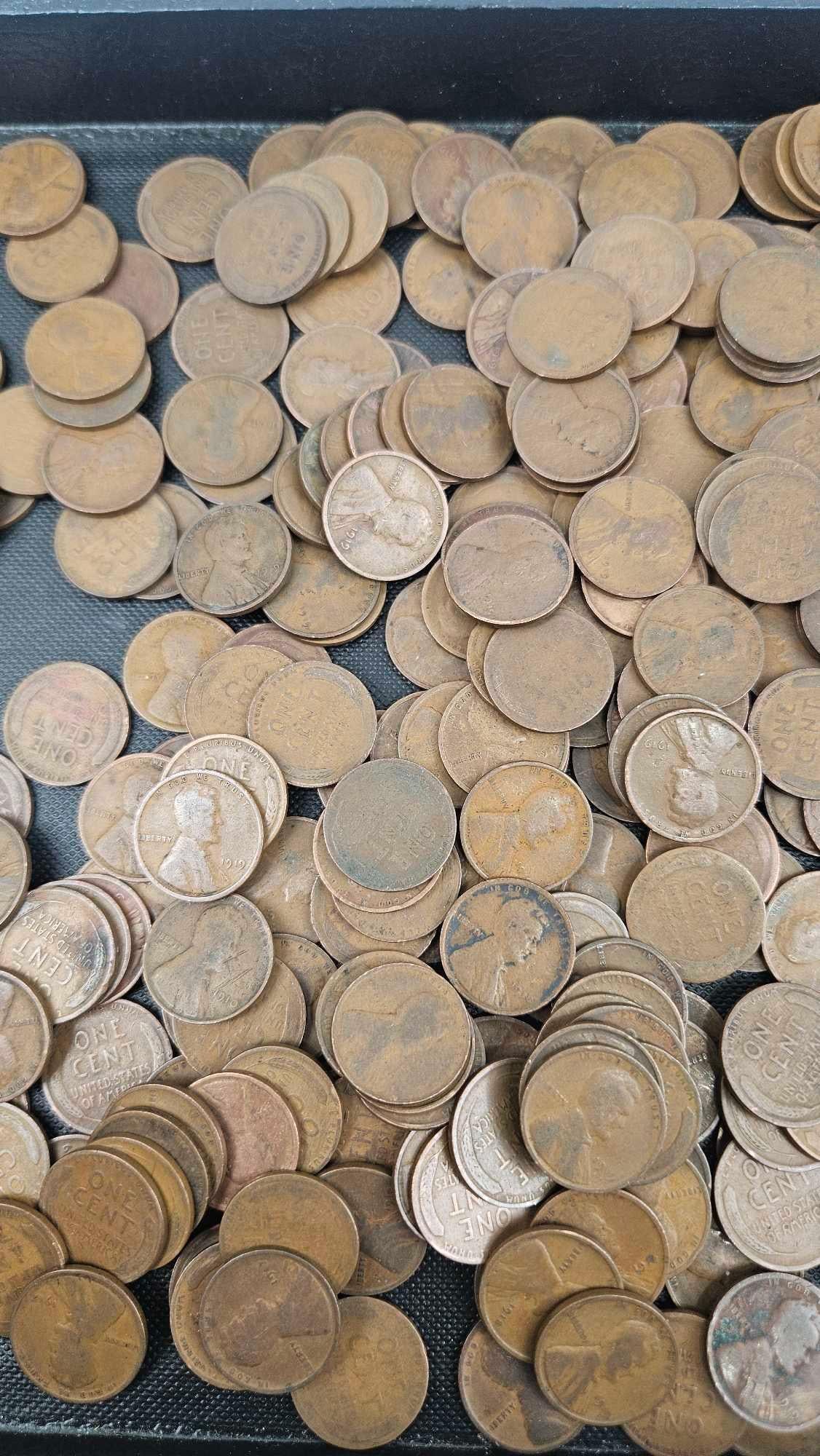 US Lincoln Copper Wheat Cent Collection - 4