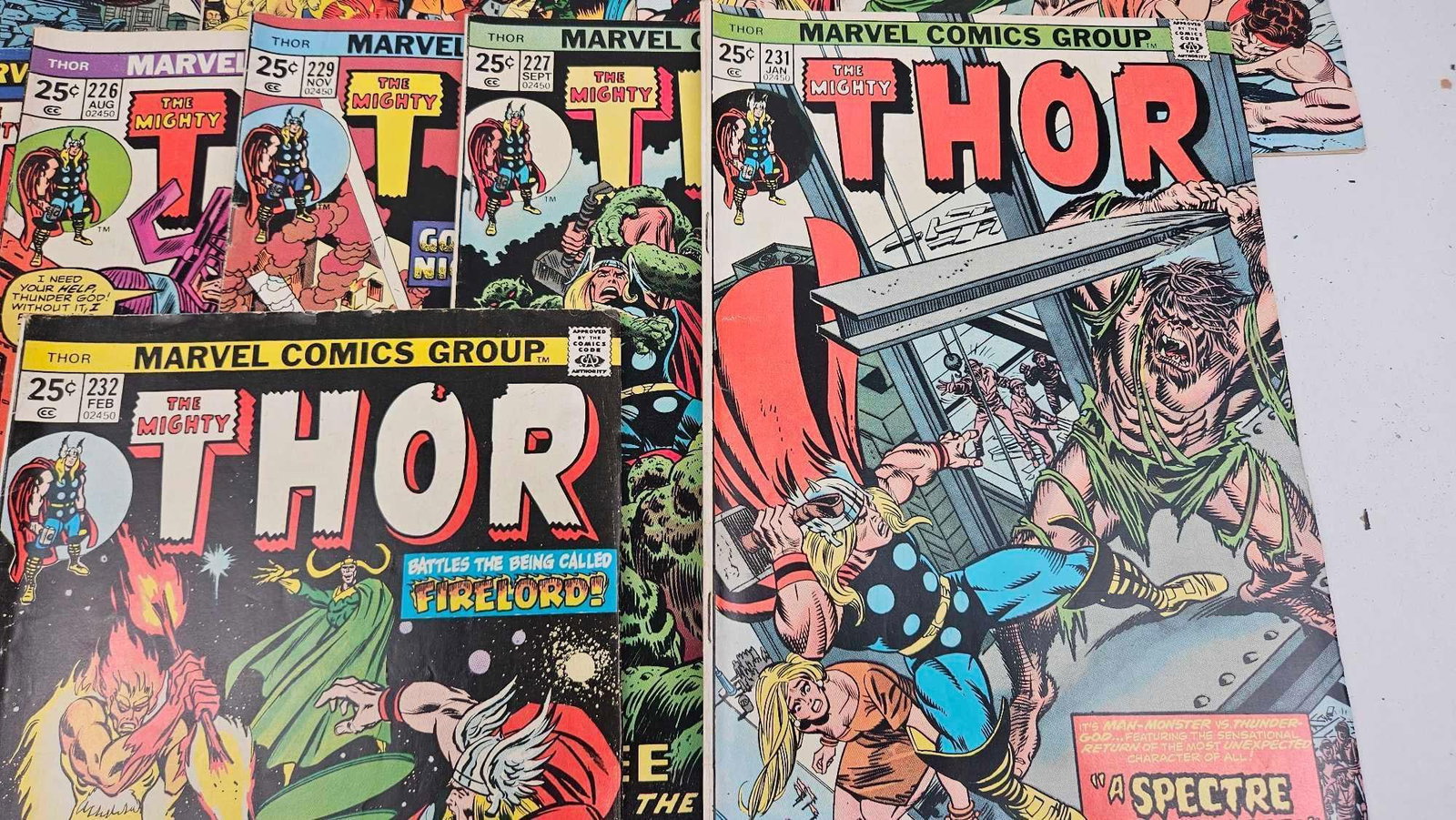Marvel Mighty Thor Bronze Age Comics - 7
