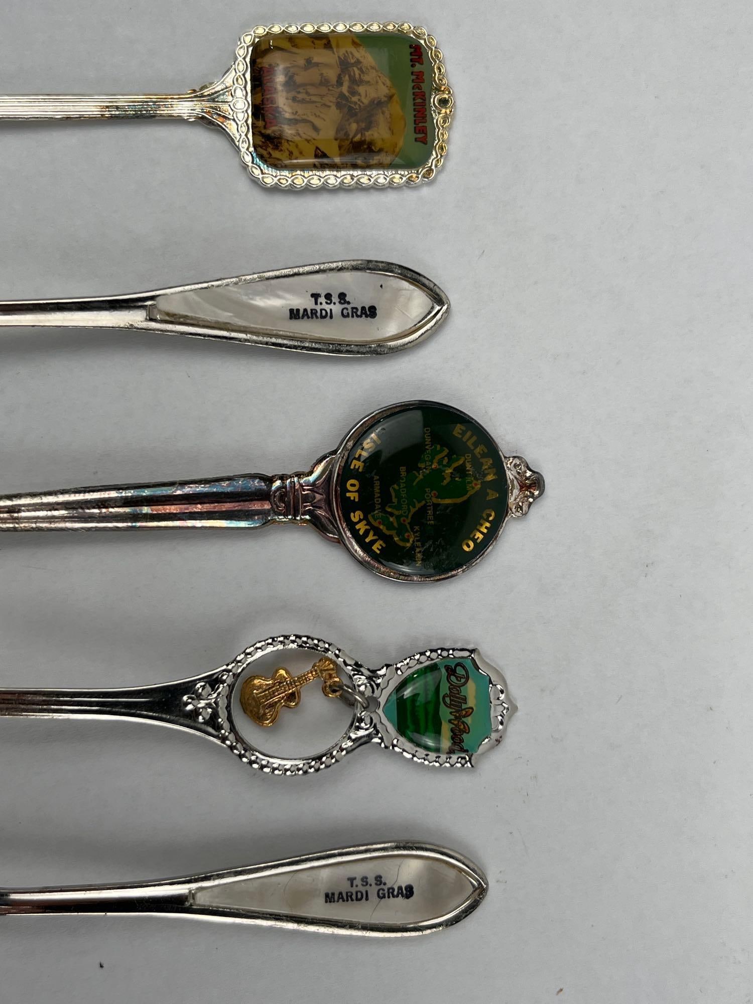 Silver-Plated Souvenir Spoons - 2