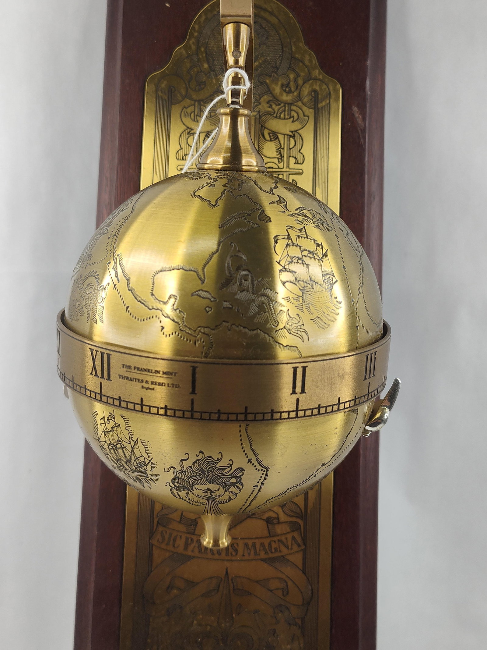 Franklin Mint Drake Falling Ball Clock - 2