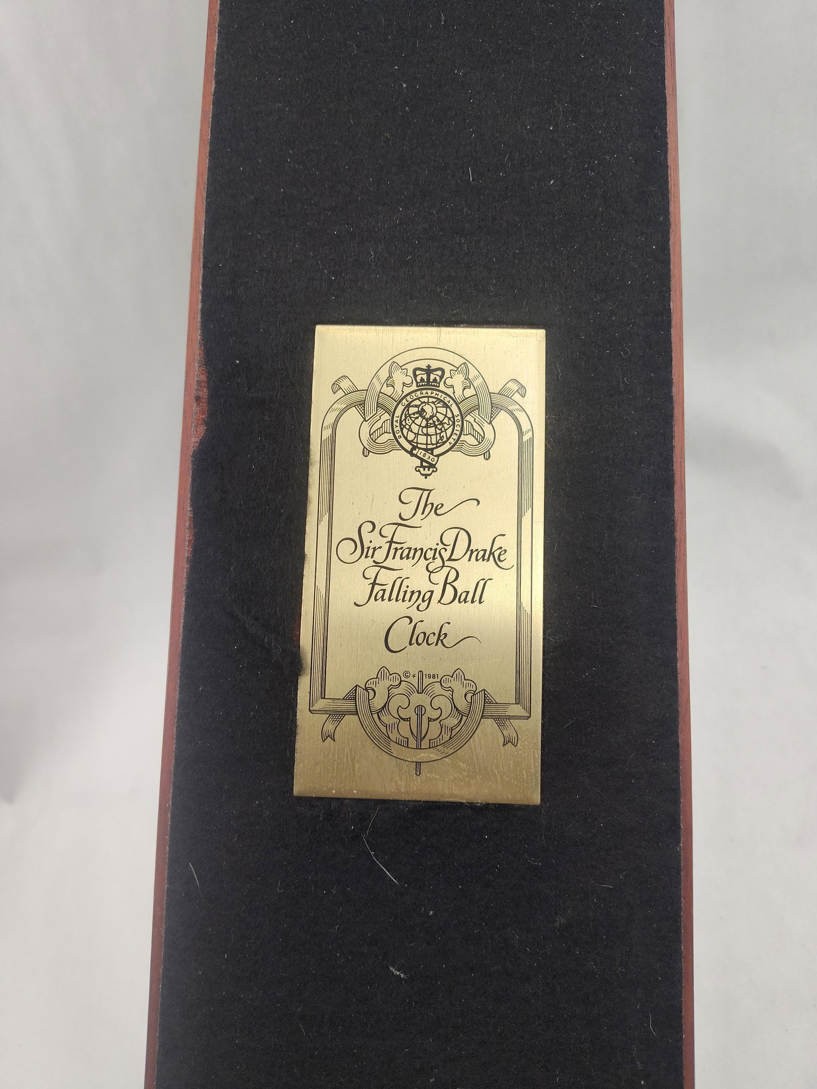 Franklin Mint Drake Falling Ball Clock - 7