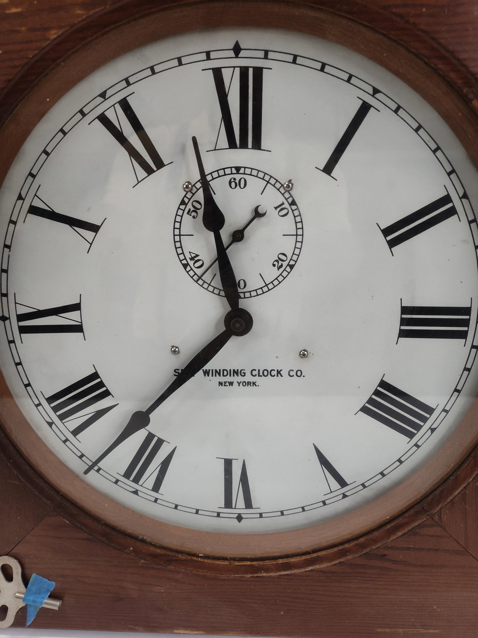 Self Winding Clock Co. Wood Wall Clock - 2