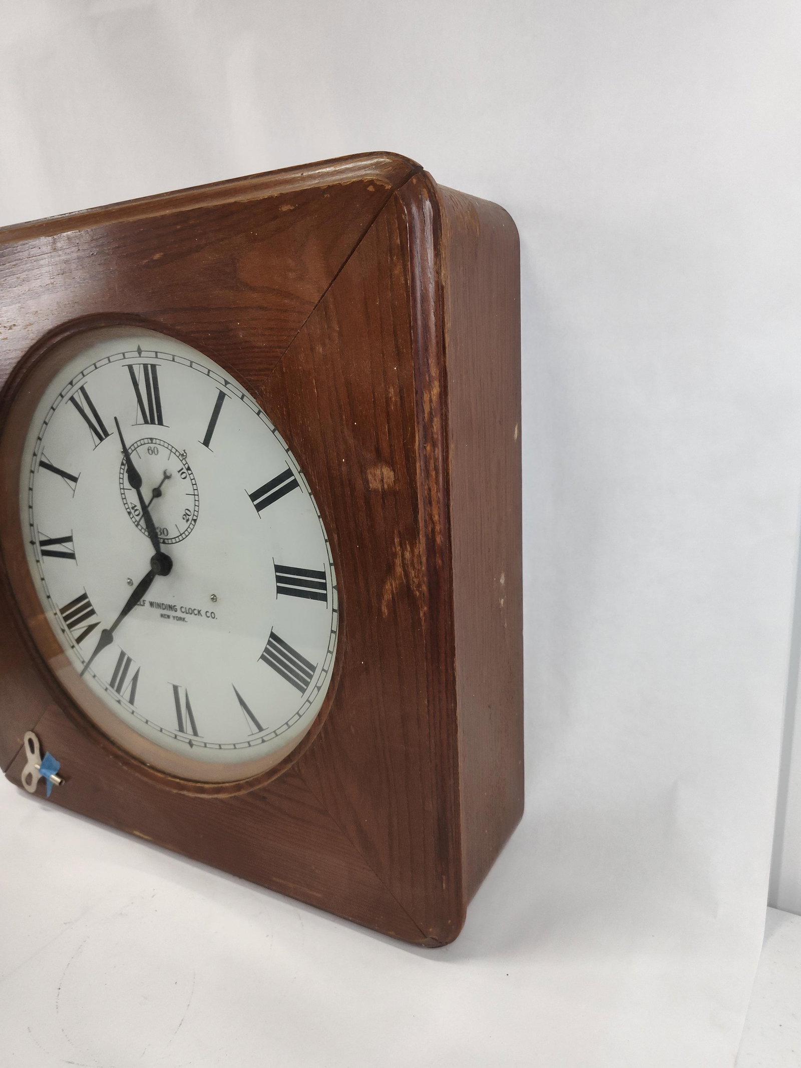 Self Winding Clock Co. Wood Wall Clock - 3